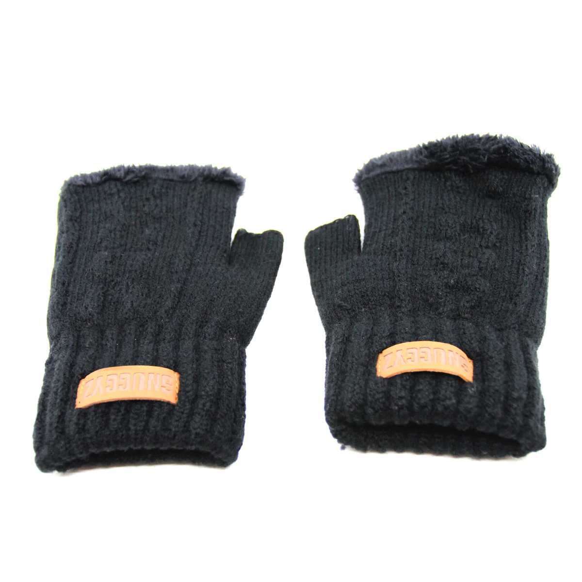 Snuggyz® Ultra Plush Fingerless Gloves - Image 3