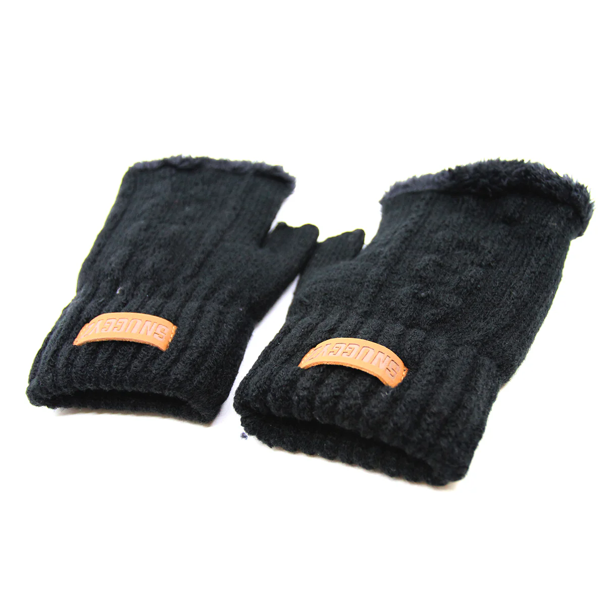 Snuggyz® Ultra Plush Fingerless Gloves - Image 4