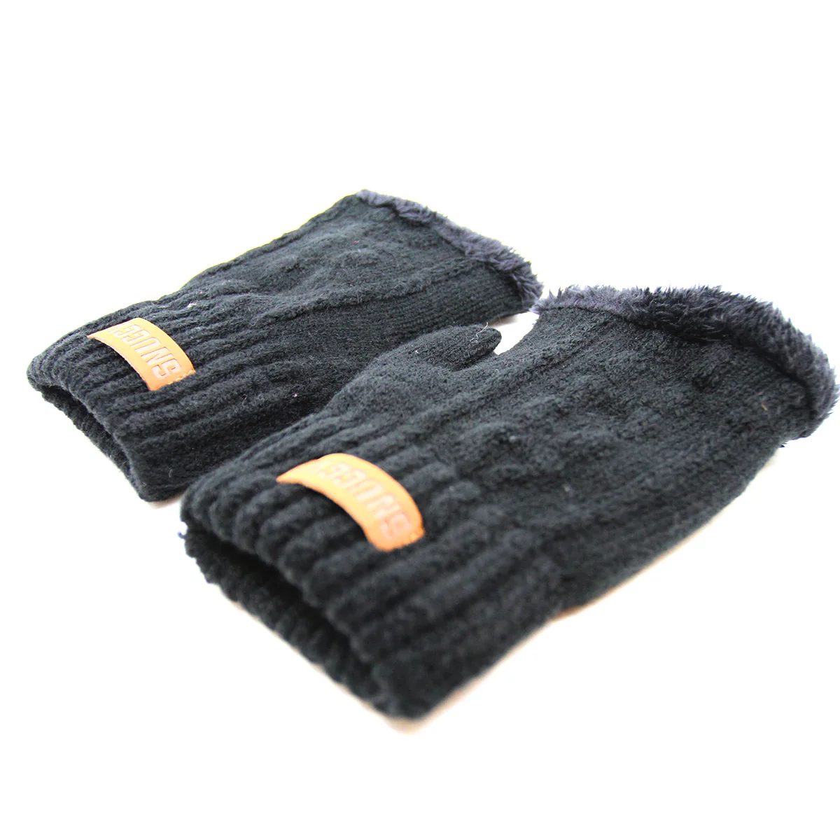 Snuggyz® Ultra Plush Fingerless Gloves - Image 5