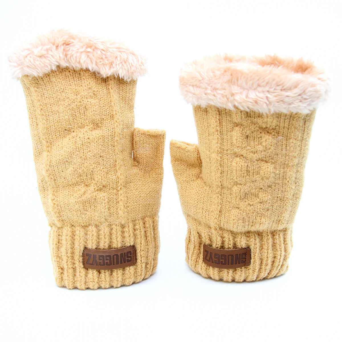 Snuggyz® Ultra Plush Fingerless Gloves - Image 7