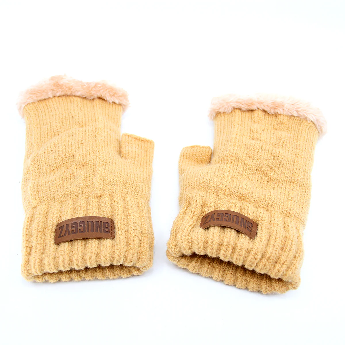 Snuggyz® Ultra Plush Fingerless Gloves - Image 8