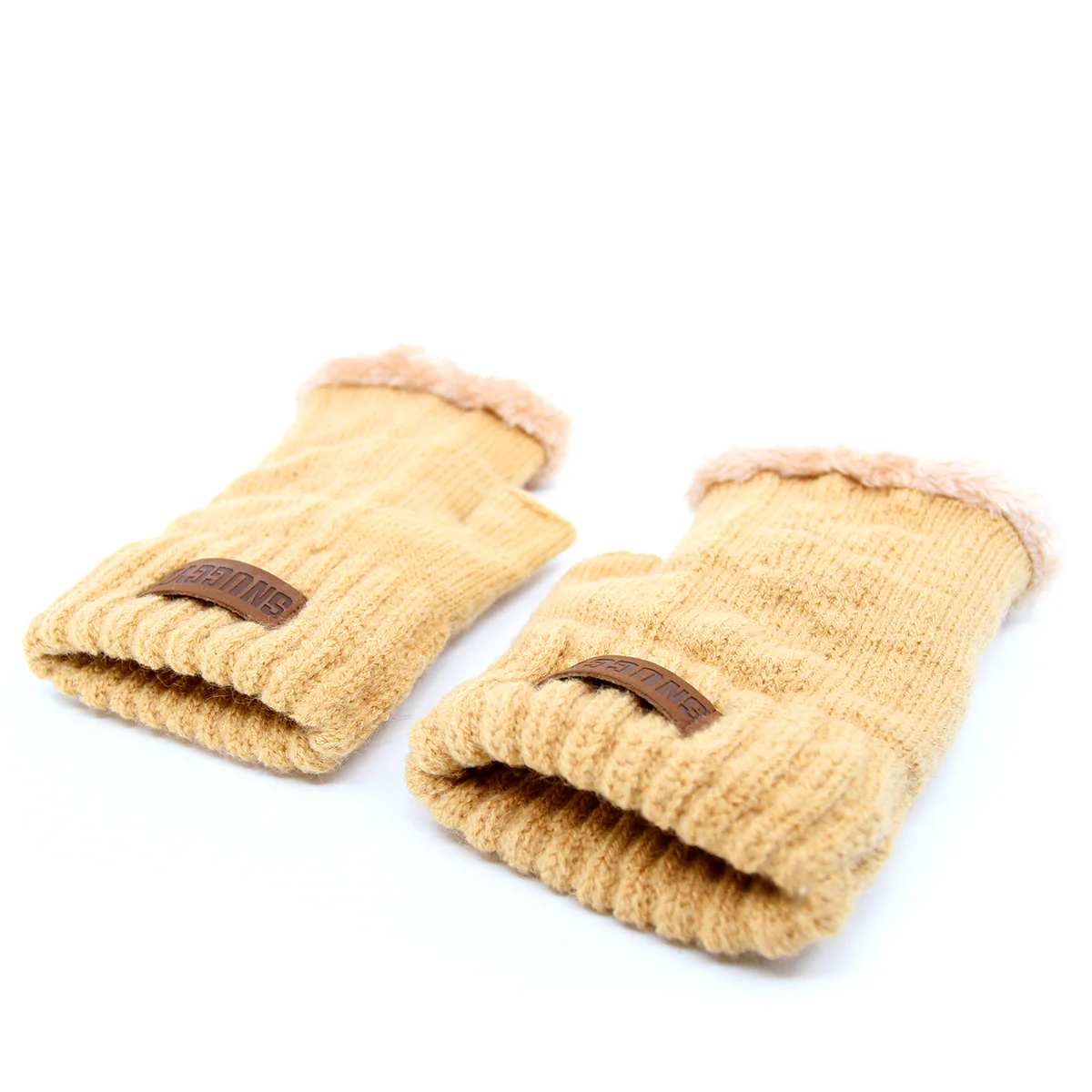 Snuggyz® Ultra Plush Fingerless Gloves - Image 9