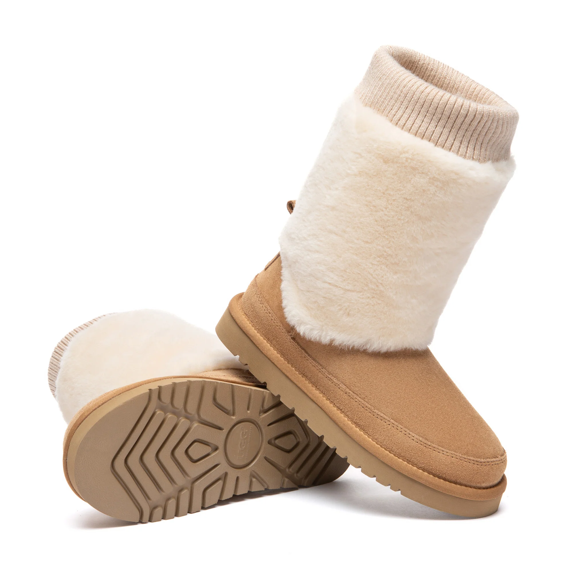 Stretchy Short UGG Boots - Image 5