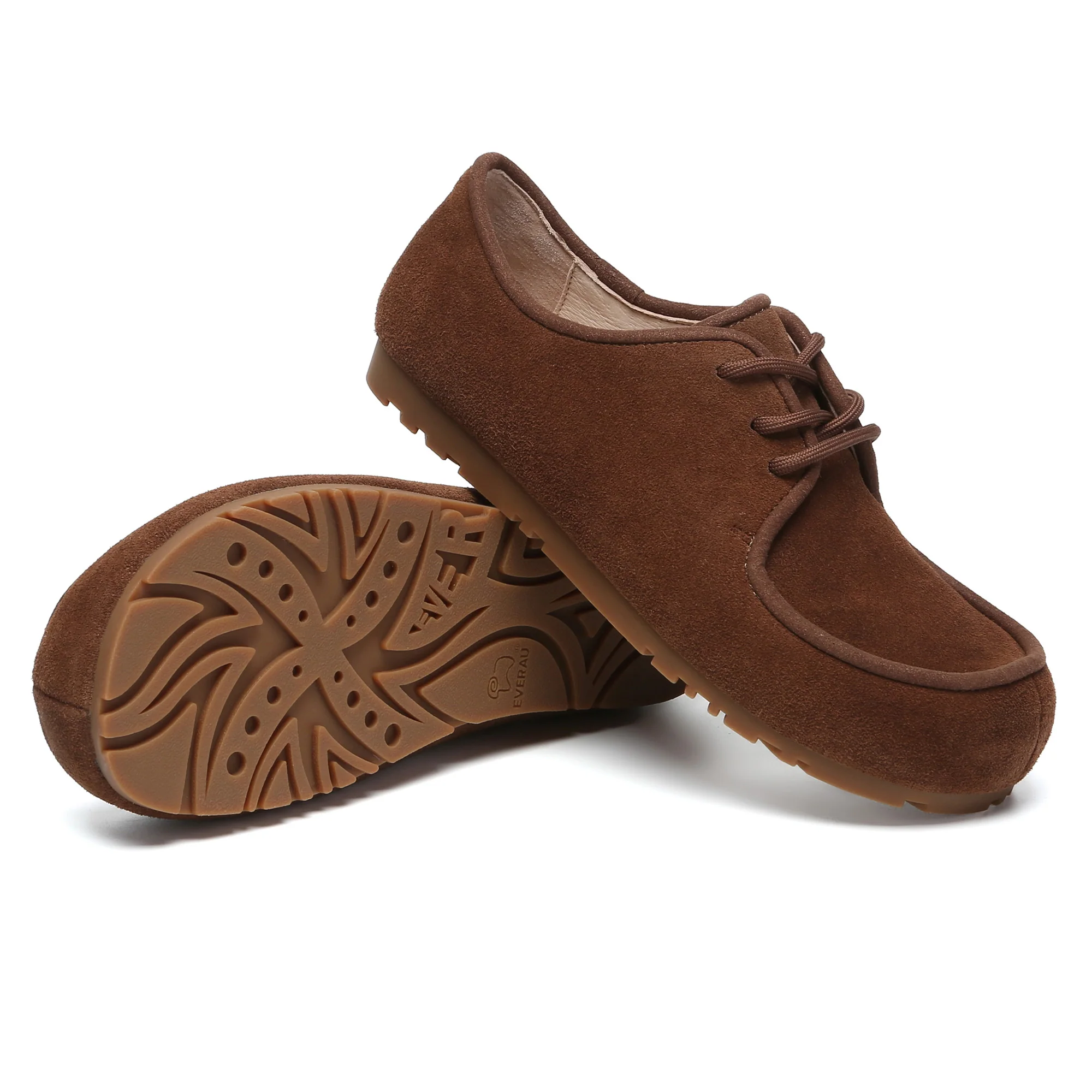 Suede Leather Casual Lace Up Shoes - Image 10