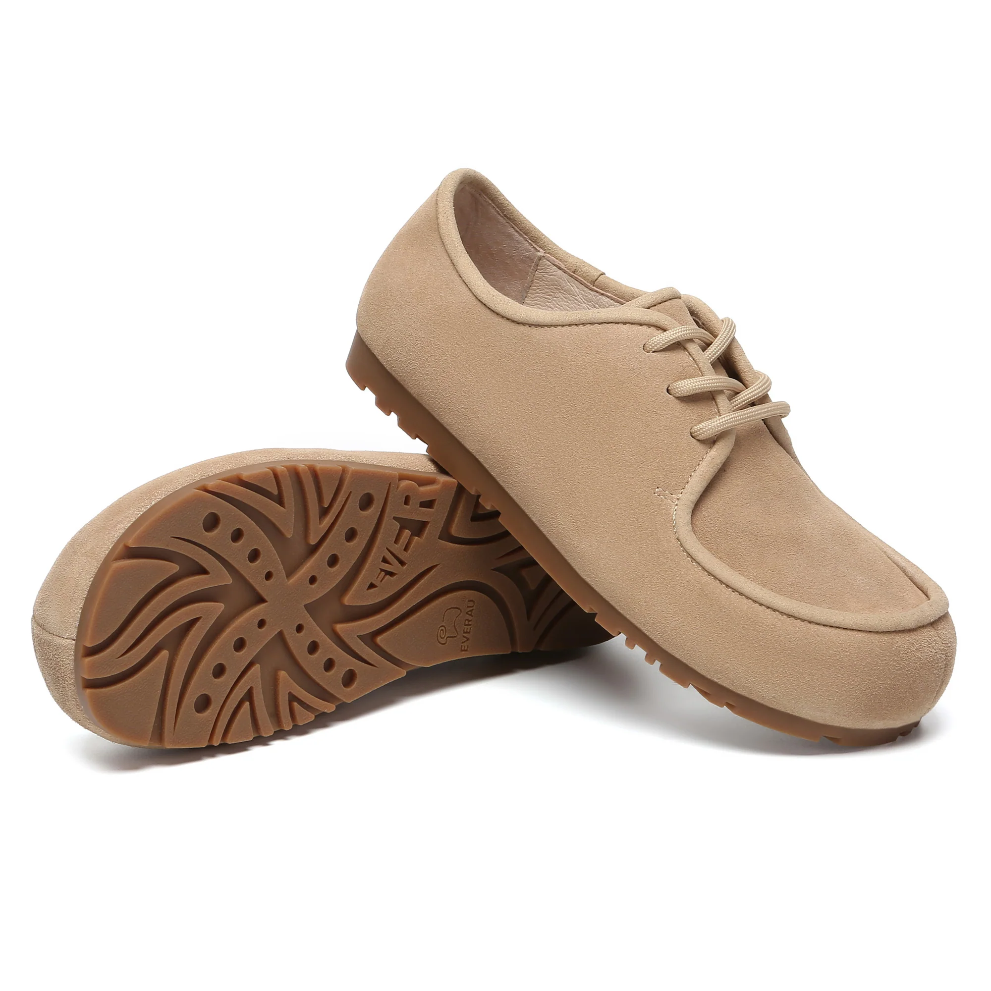 Suede Leather Casual Lace Up Shoes - Image 15