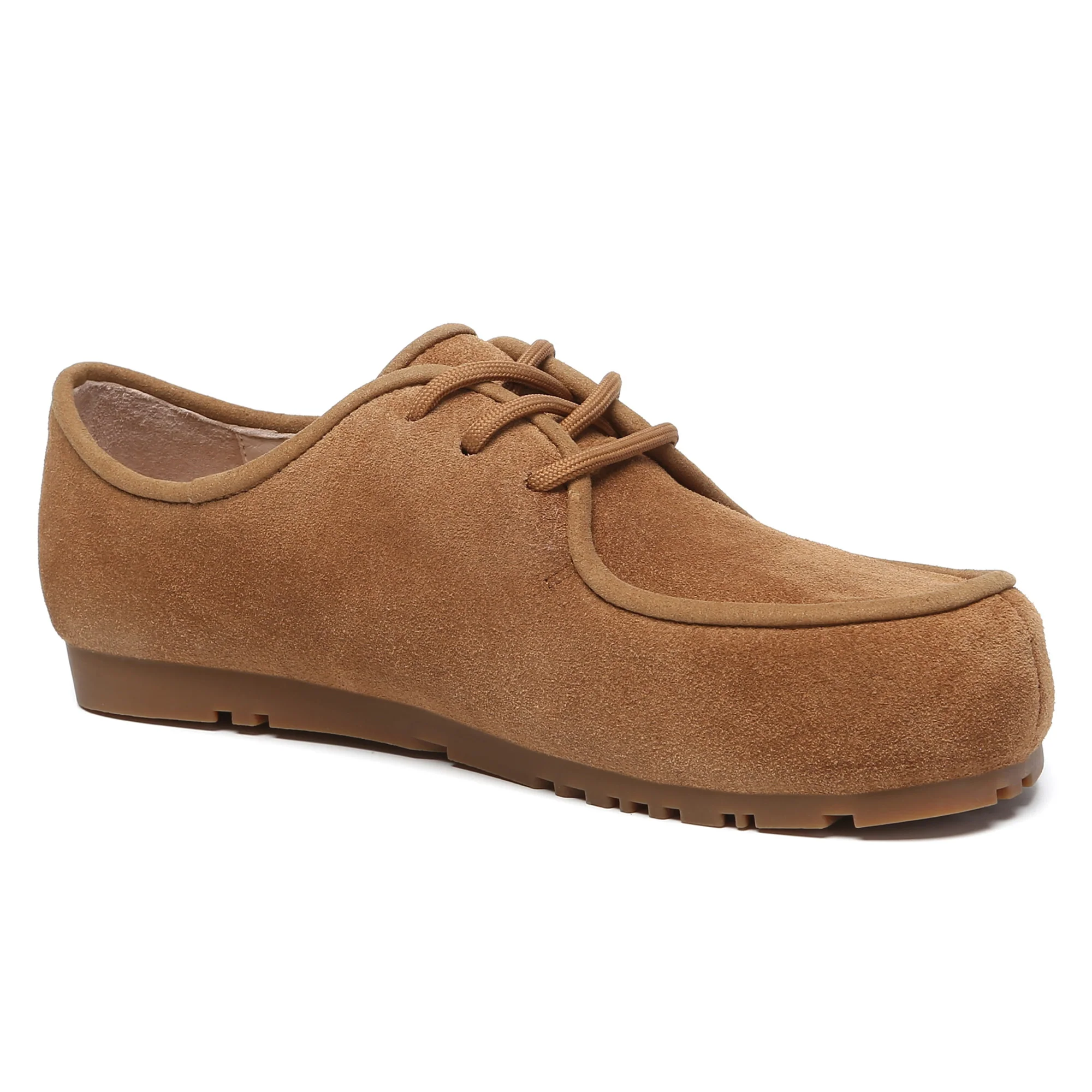 Suede Leather Casual Lace Up Shoes - Image 2
