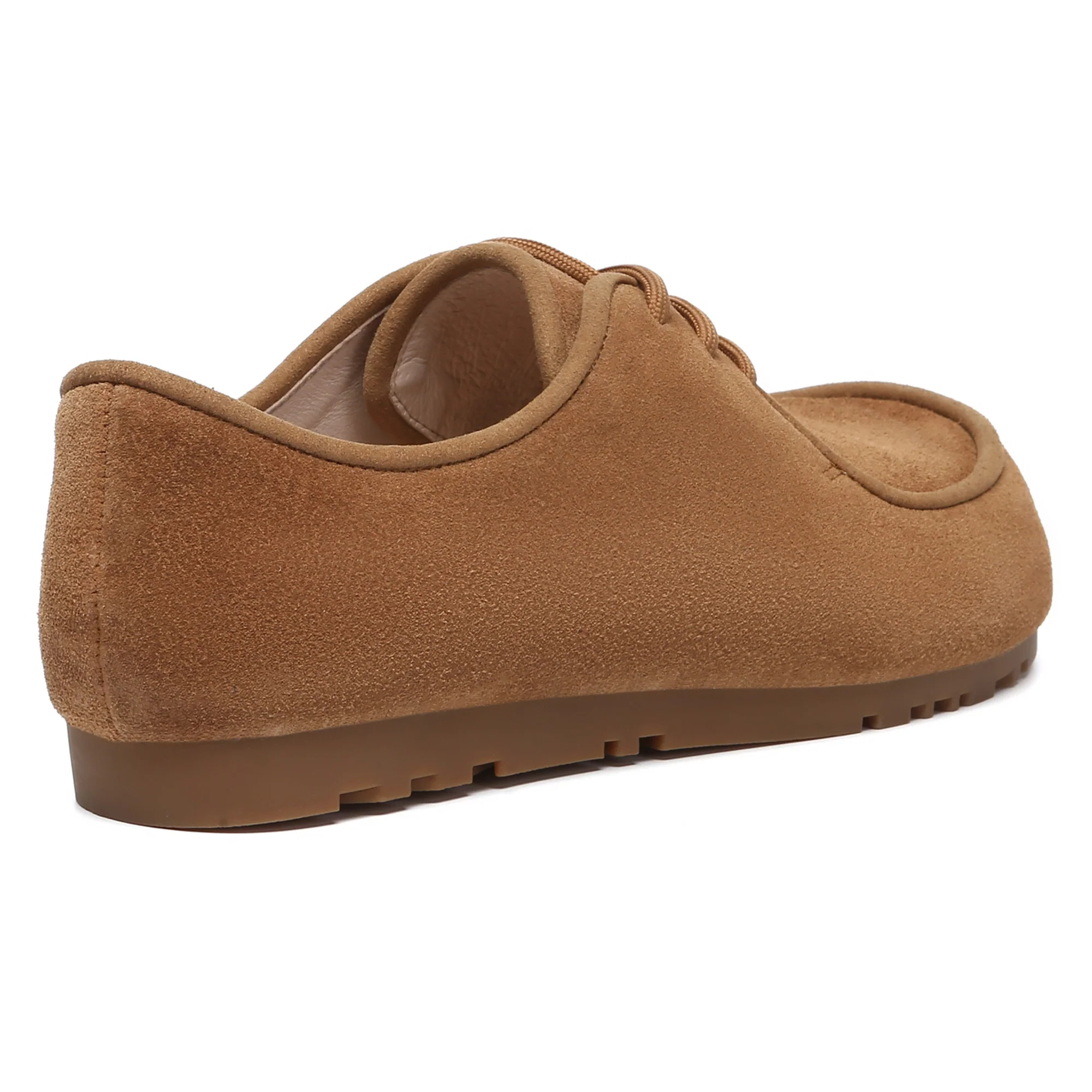 Suede Leather Casual Lace Up Shoes - Image 3