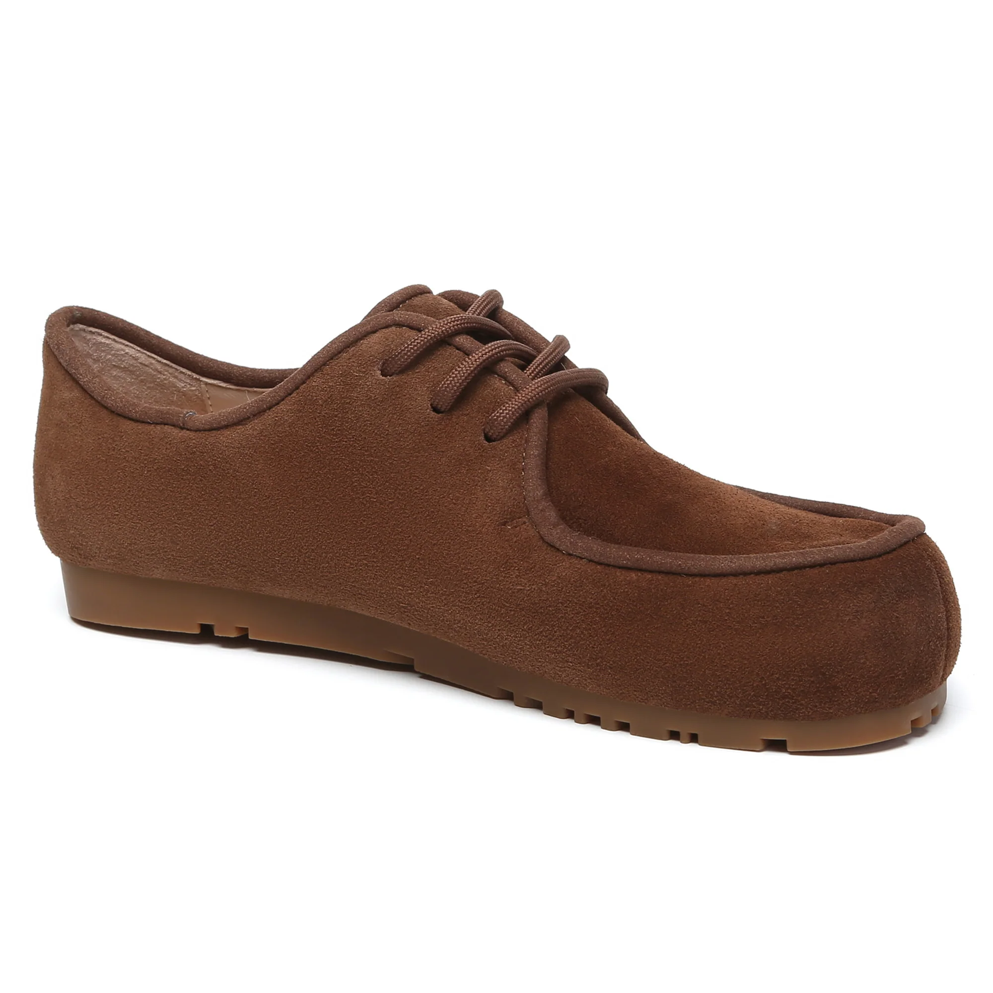 Suede Leather Casual Lace Up Shoes - Image 7
