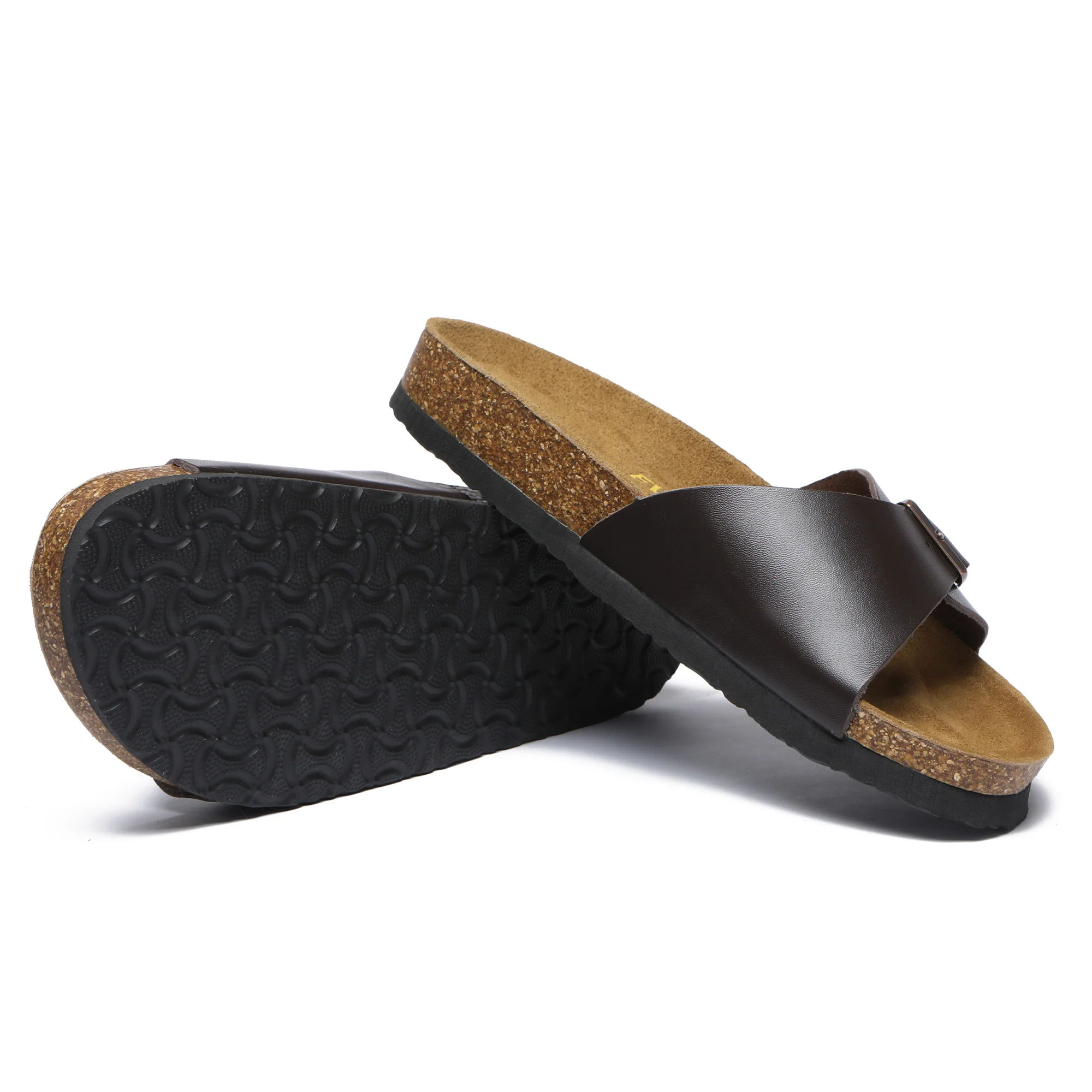 Summer Leather Slides - Image 5