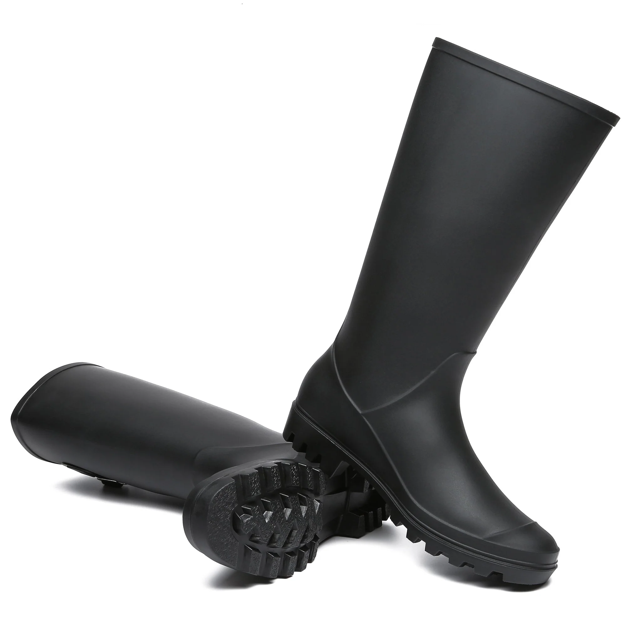 Tall Sheepskin Insole UGG Rain Boots - Image 6