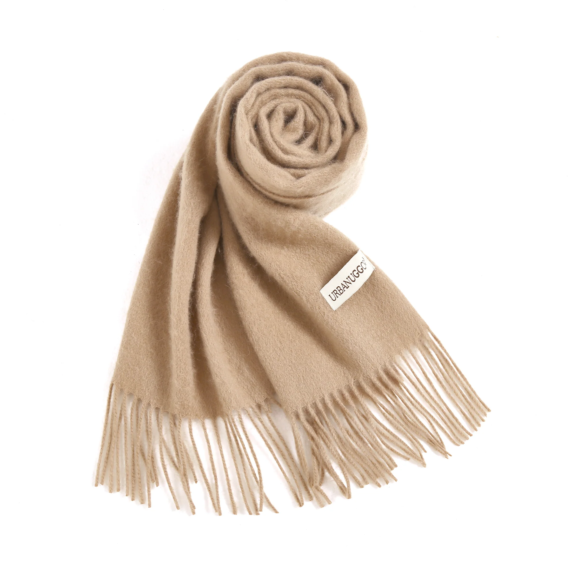 Tassel UGG Pure Wool Scarf - Image 20