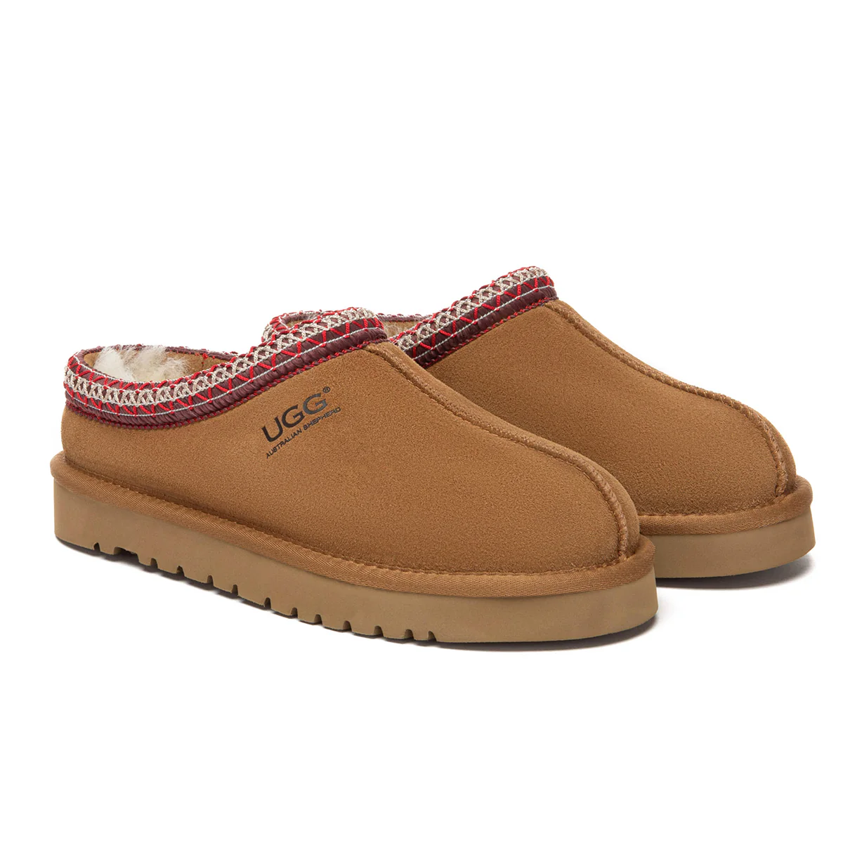 Tazman Classic Color Mid Platform UGG Slippers - Image 4