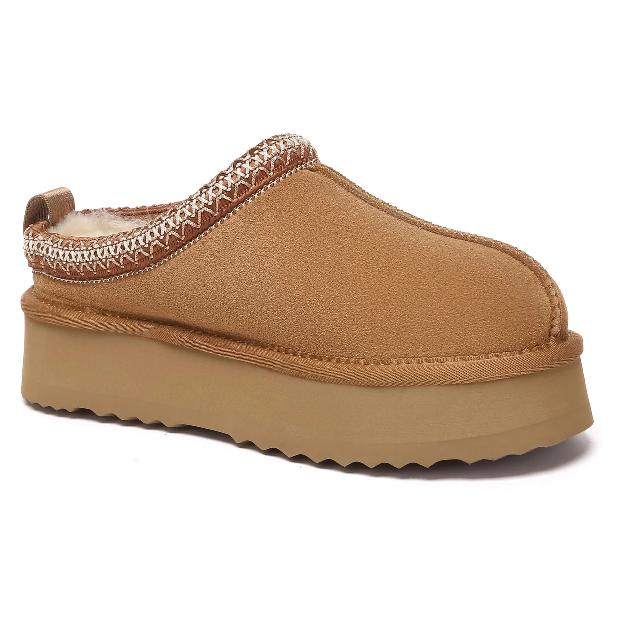 Tazman Multicolor UGG Platform Slippers - Image 12