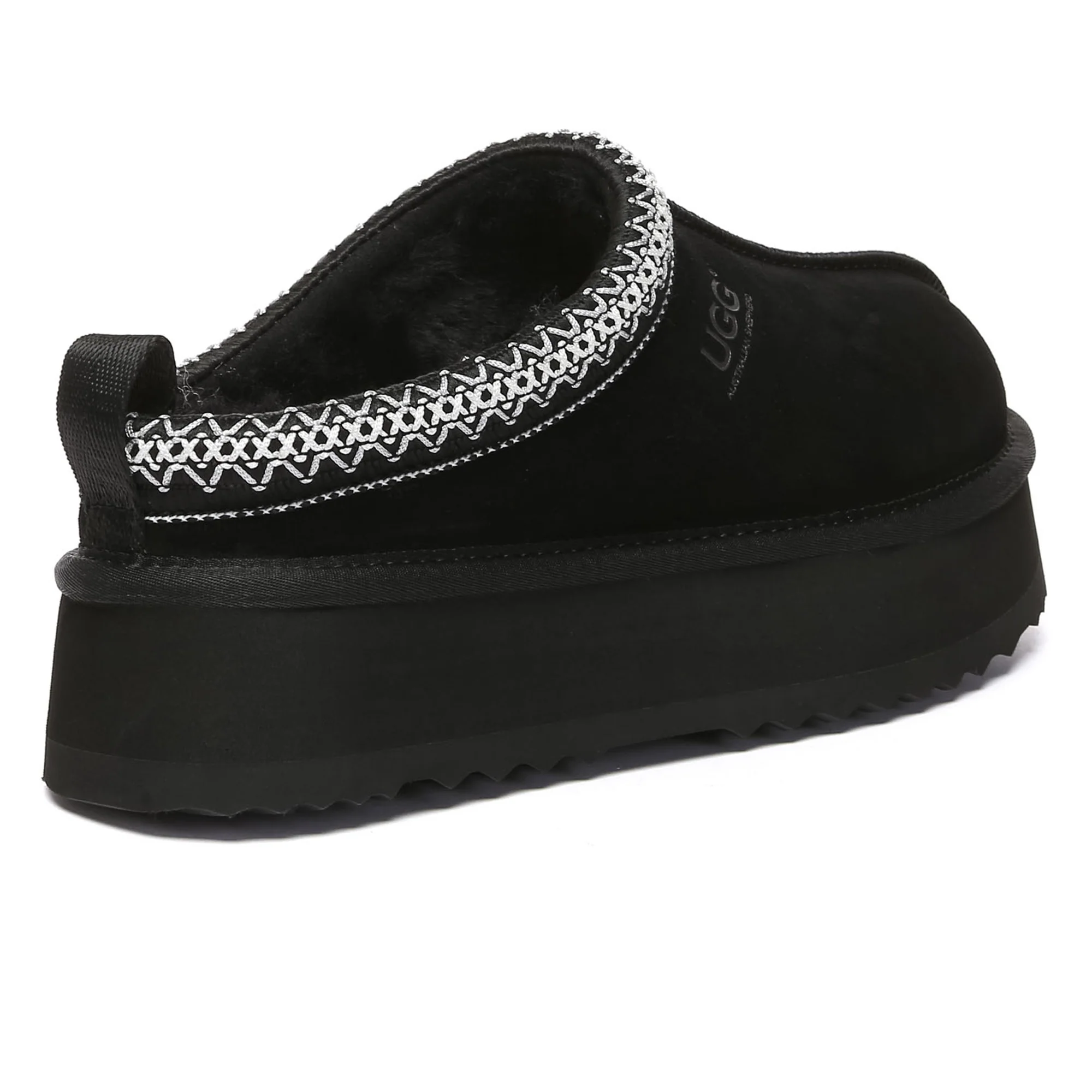 Tazman Multicolor UGG Platform Slippers - Image 17
