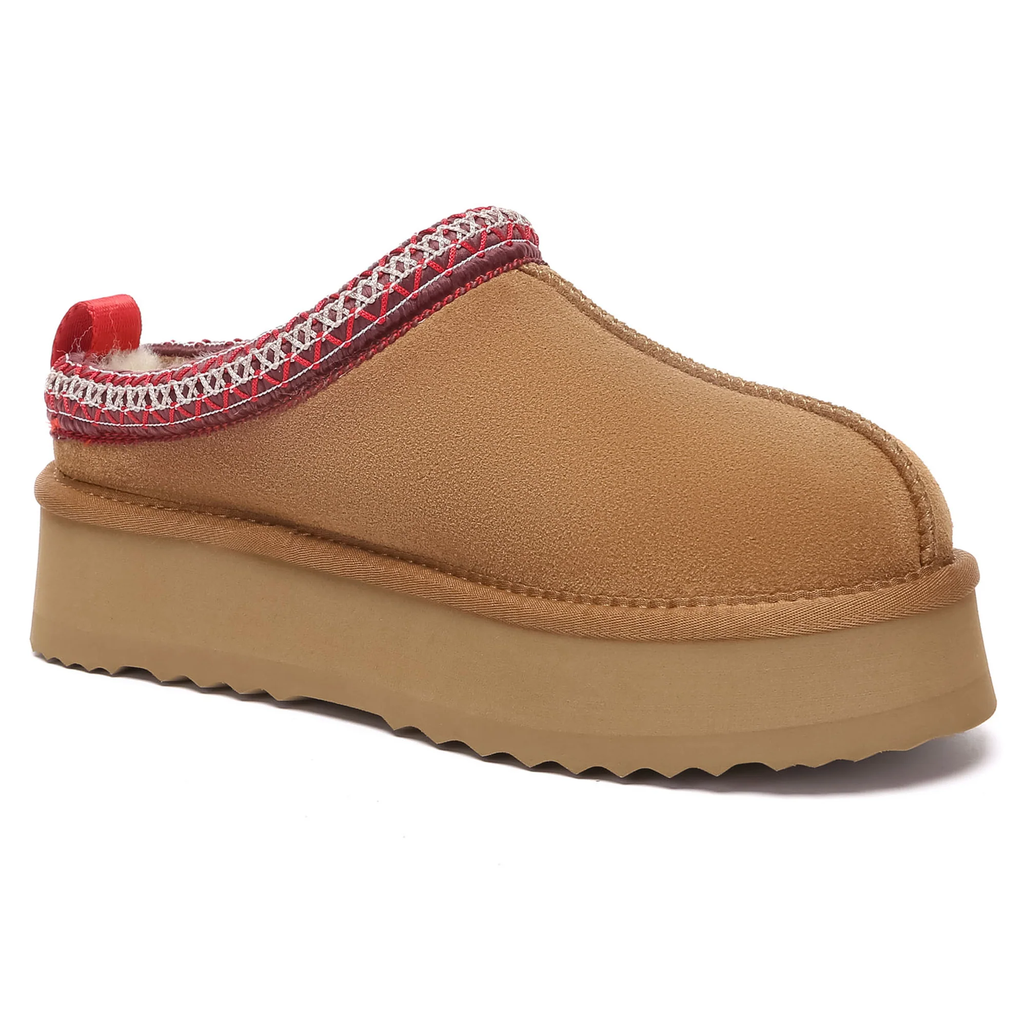 Tazman Multicolor UGG Platform Slippers - Image 2
