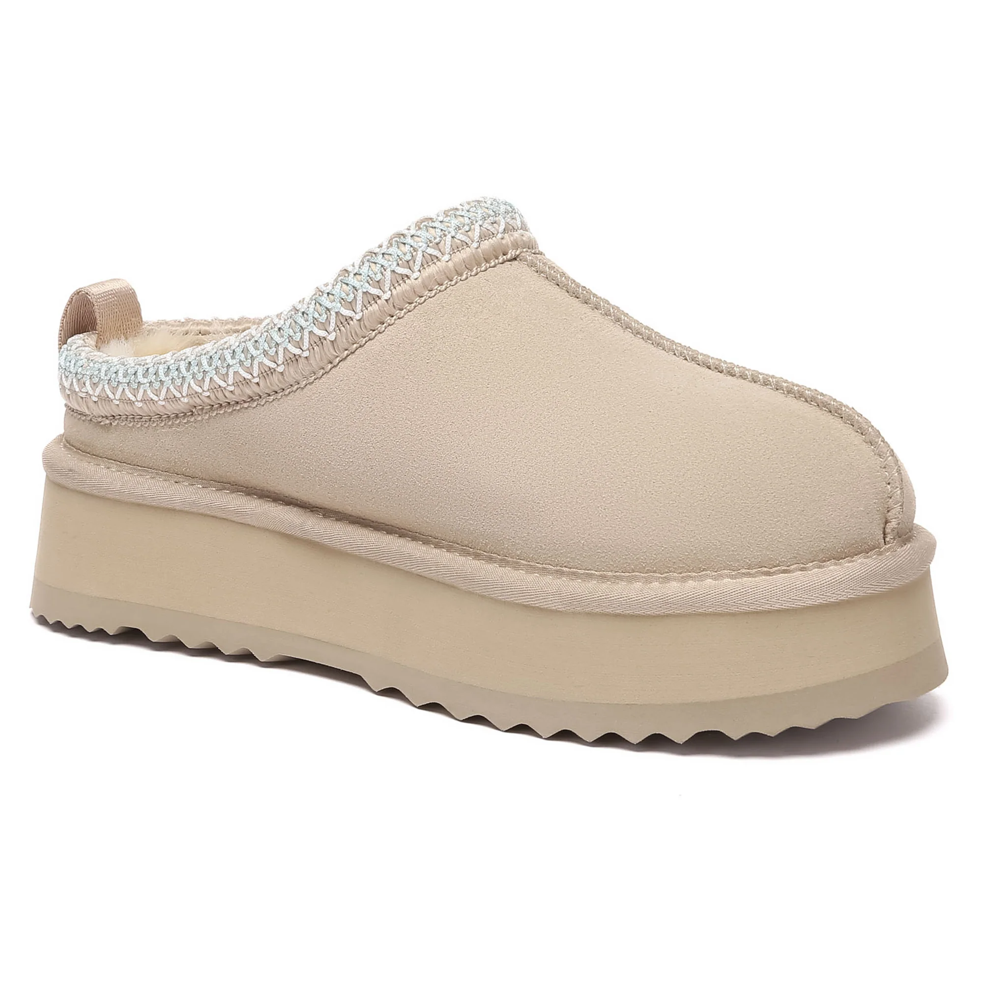 Tazman Multicolor UGG Platform Slippers - Image 23