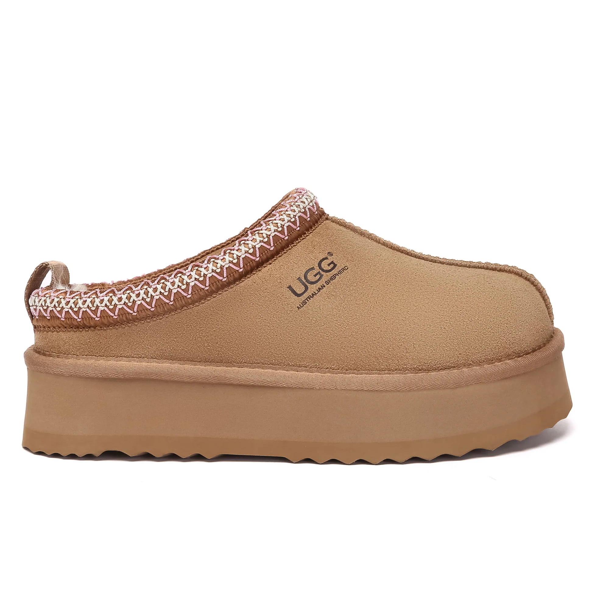 Tazman Multicolor UGG Platform Slippers - Image 26