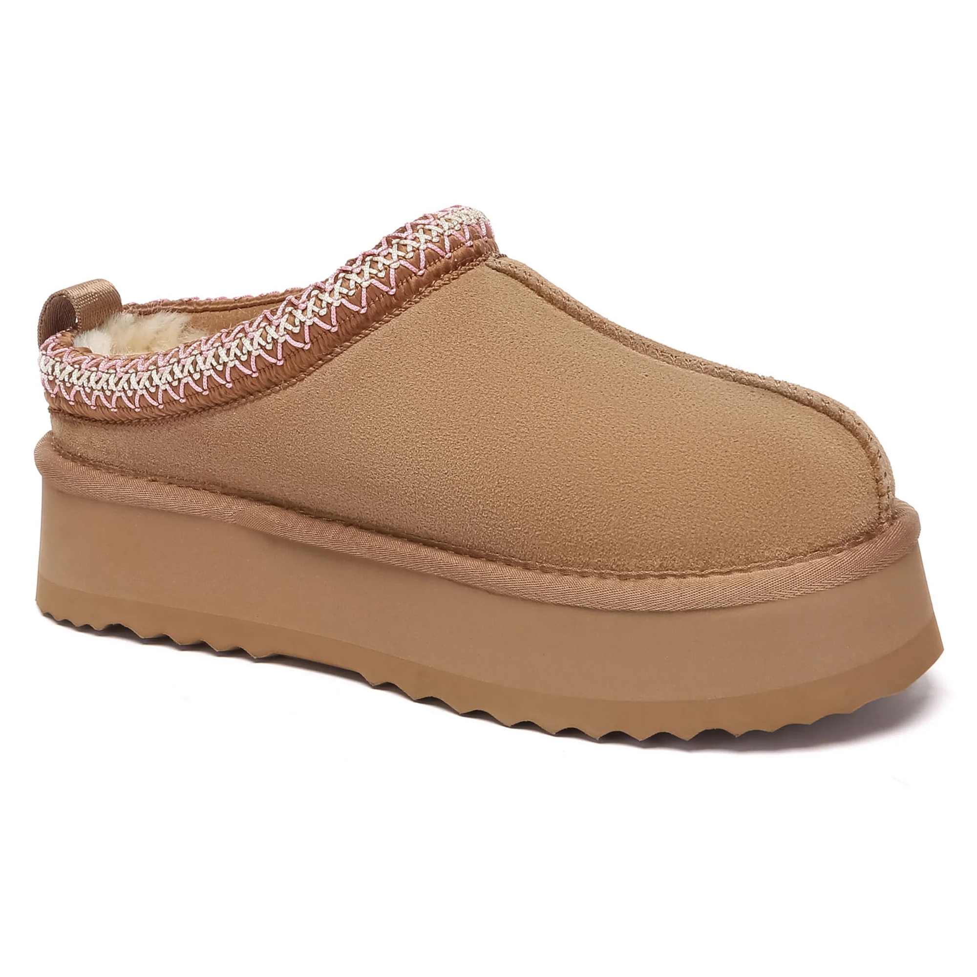 Tazman Multicolor UGG Platform Slippers - Image 28