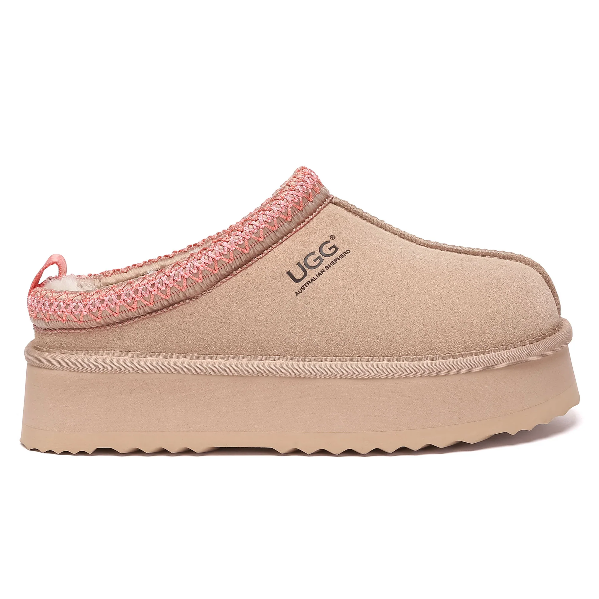 Tazman Multicolor UGG Platform Slippers - Image 31