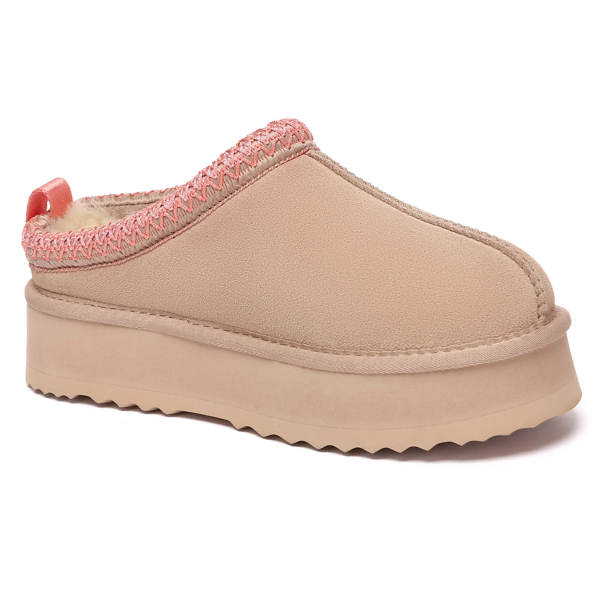 Tazman Multicolor UGG Platform Slippers - Image 33