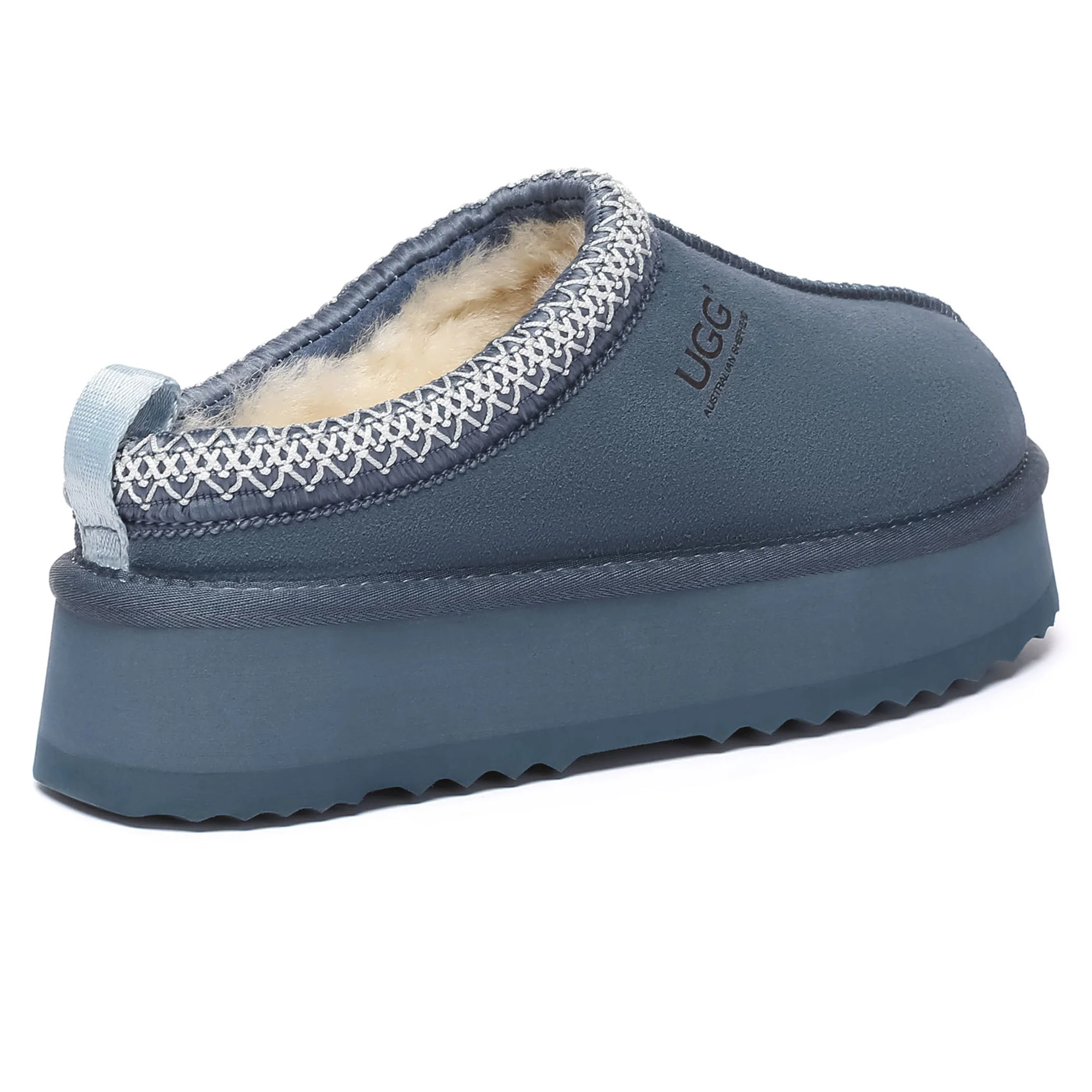 Tazman Multicolor UGG Platform Slippers - Image 36
