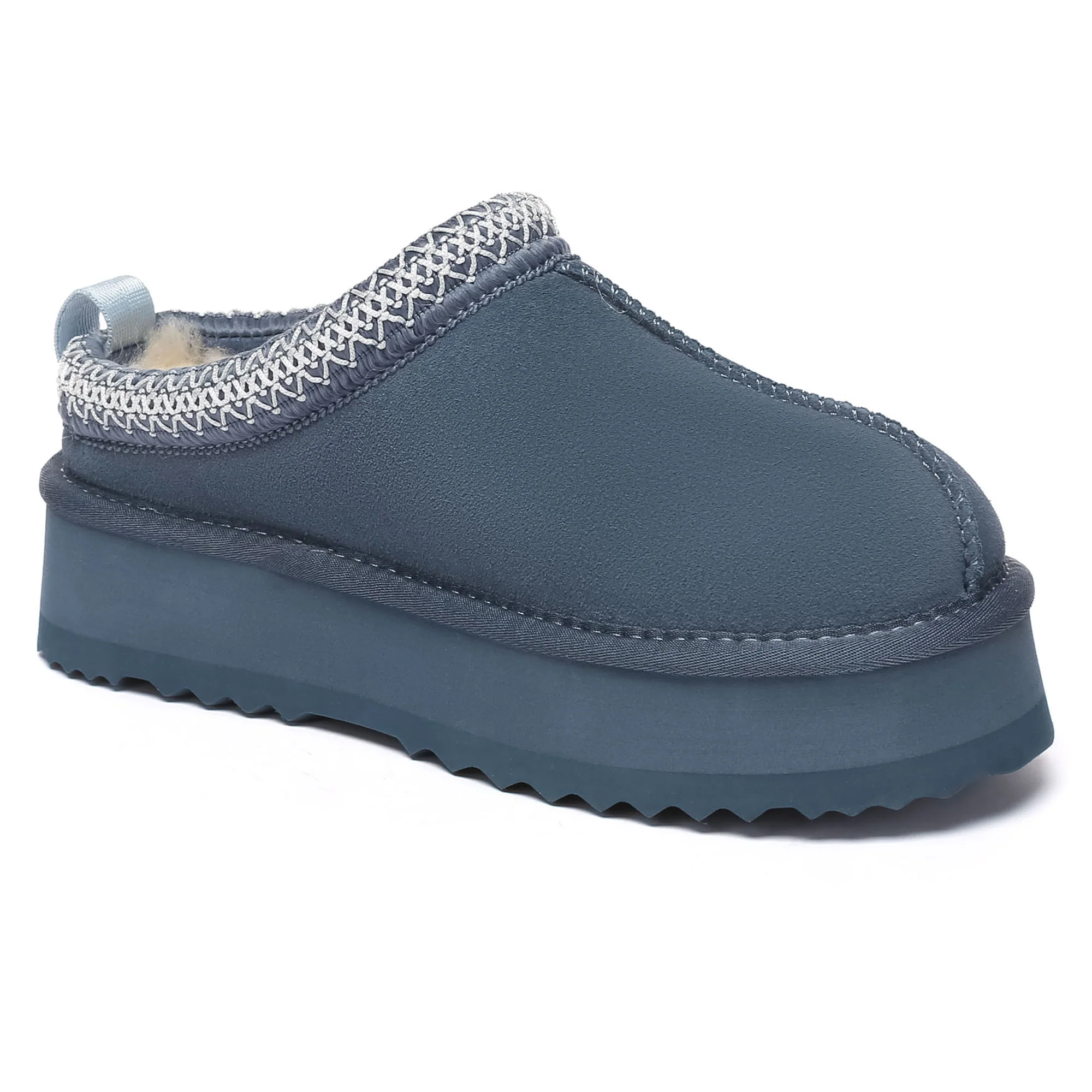 Tazman Multicolor UGG Platform Slippers - Image 38