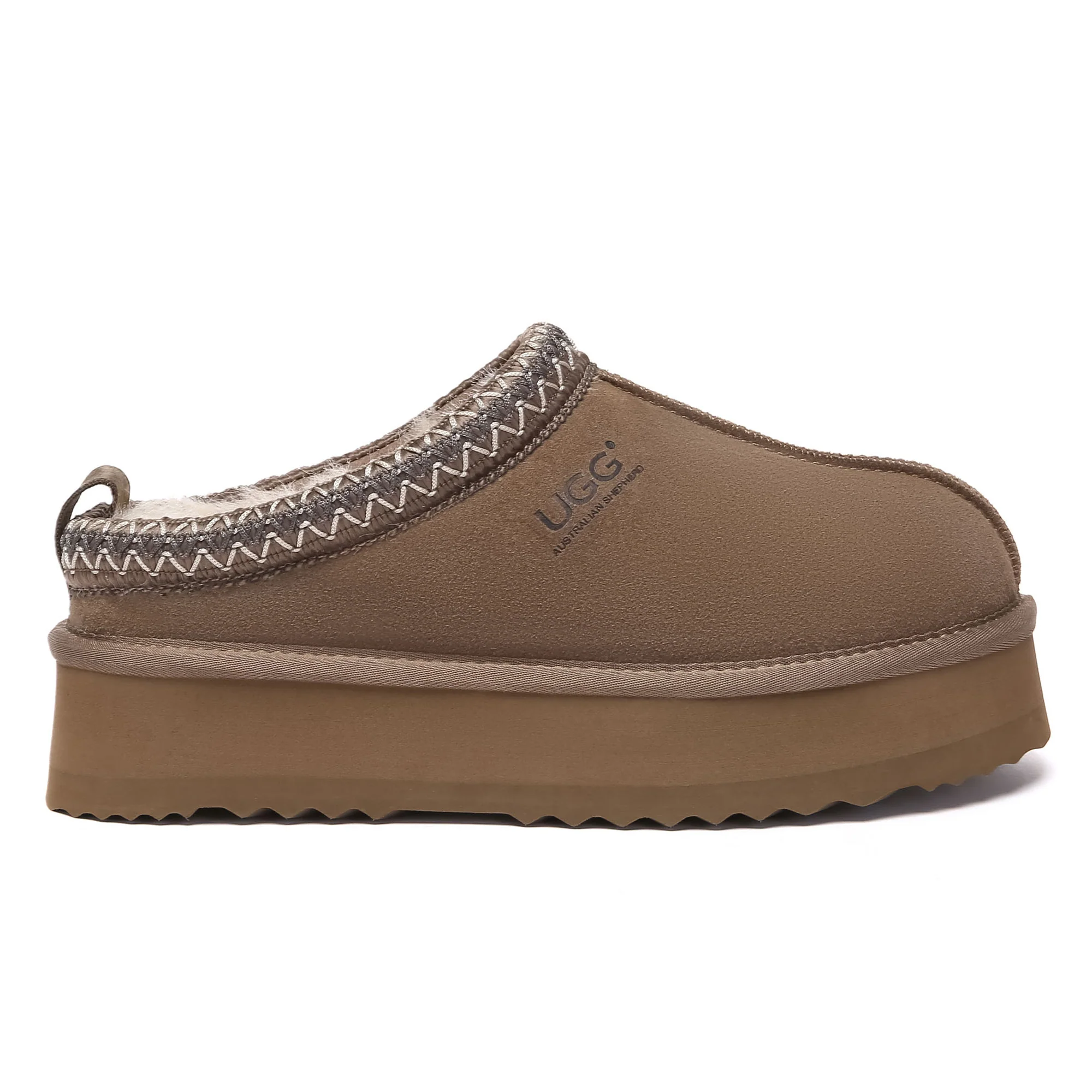 Tazman Multicolor UGG Platform Slippers - Image 41
