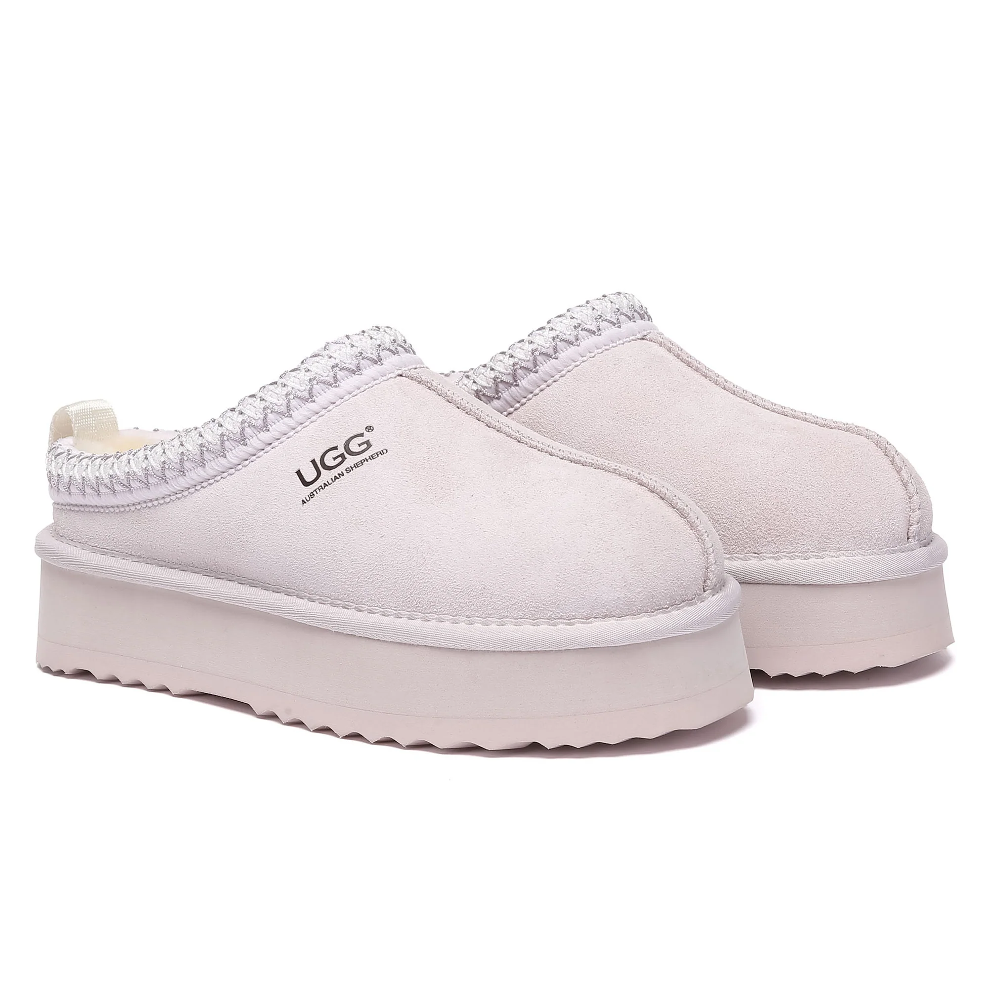 Tazman Multicolor UGG Platform Slippers - Image 9
