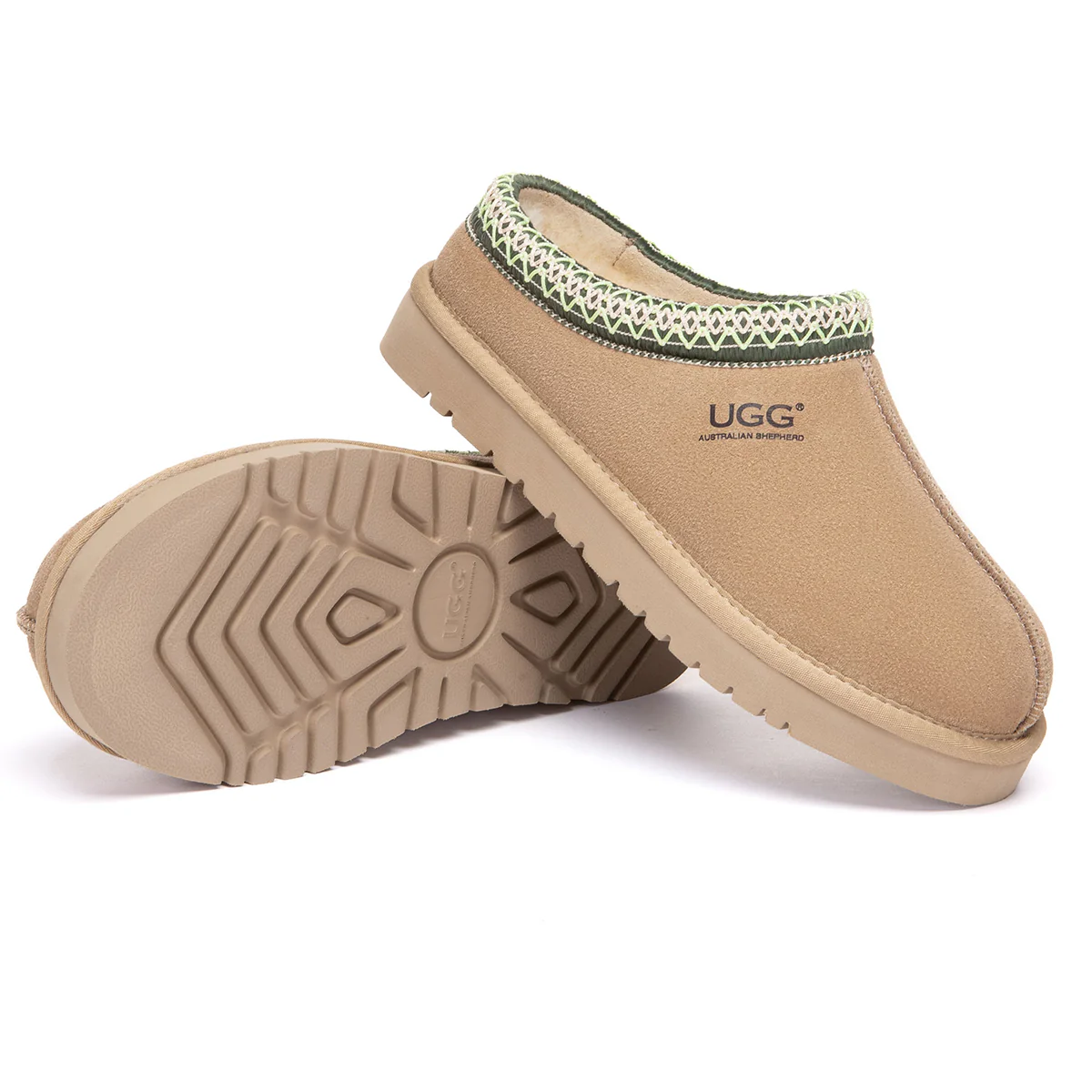 Tazman Special Color Mid Platform UGG Slippers - Image 42