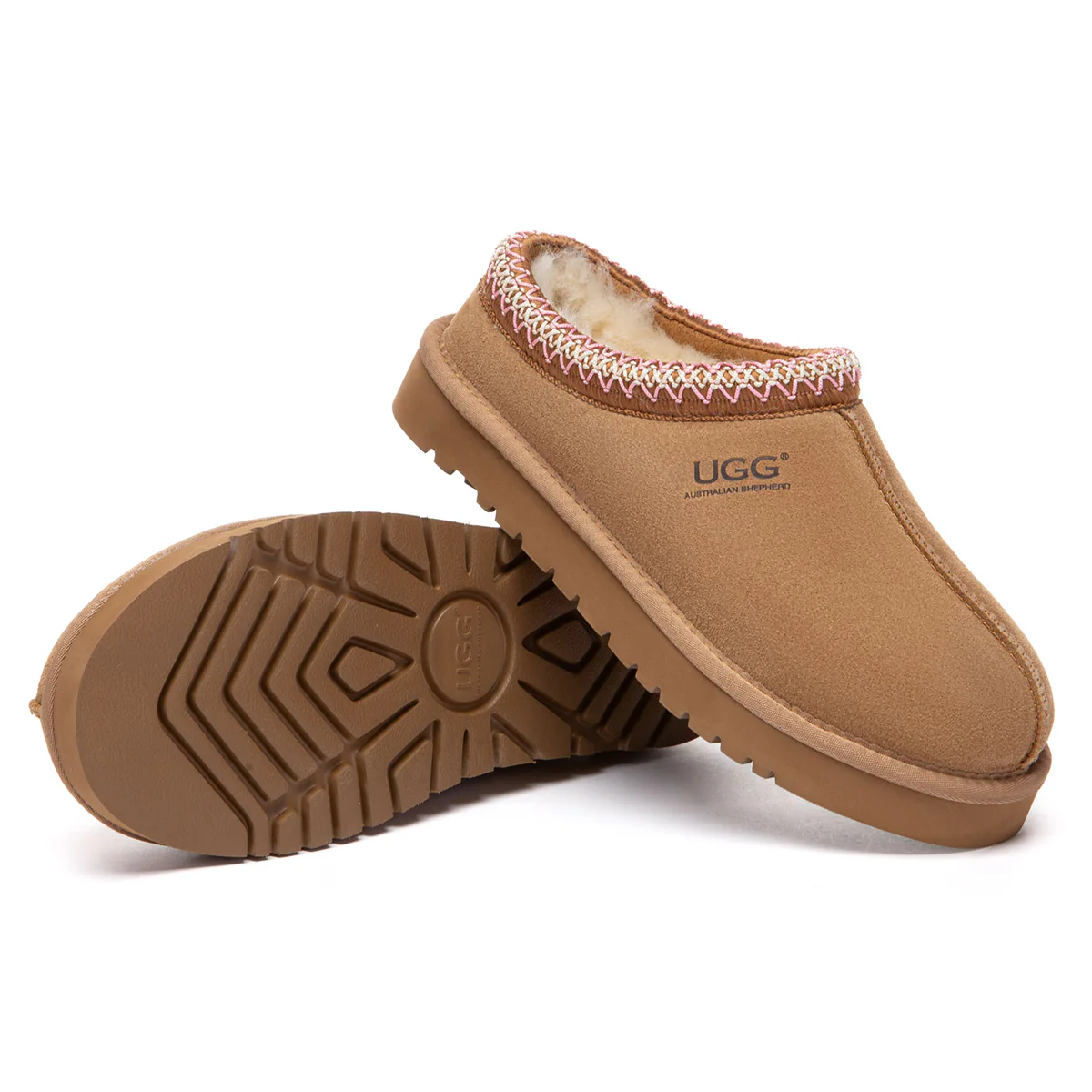 Tazman Special Color Mid Platform UGG Slippers - Image 8