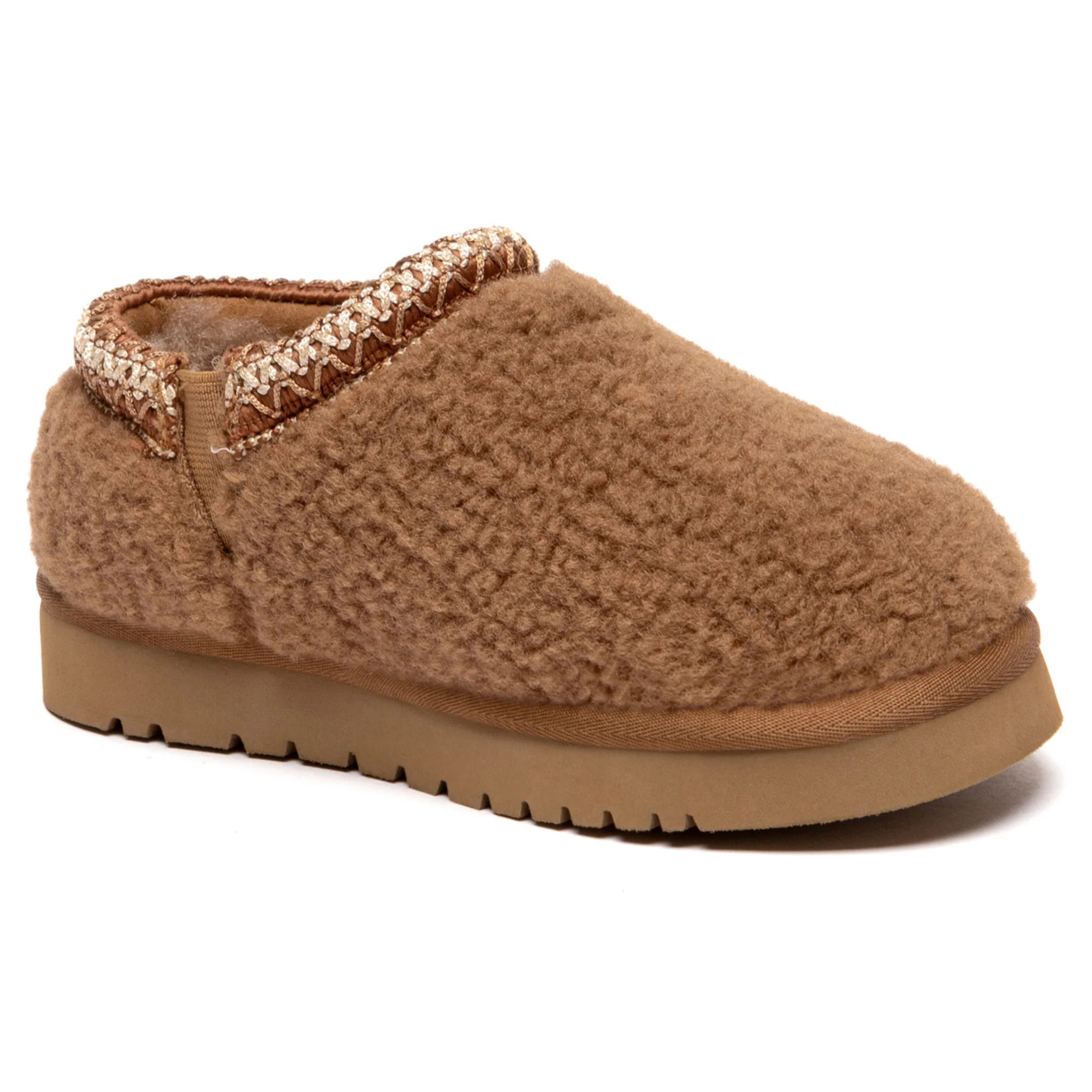 Tazzy Furry Kids UGG Slippers - Image 3