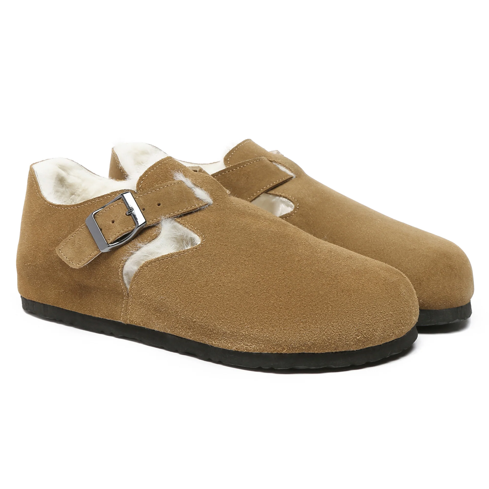 UGG Adjustable Buckle Clog Slippers - Image 4