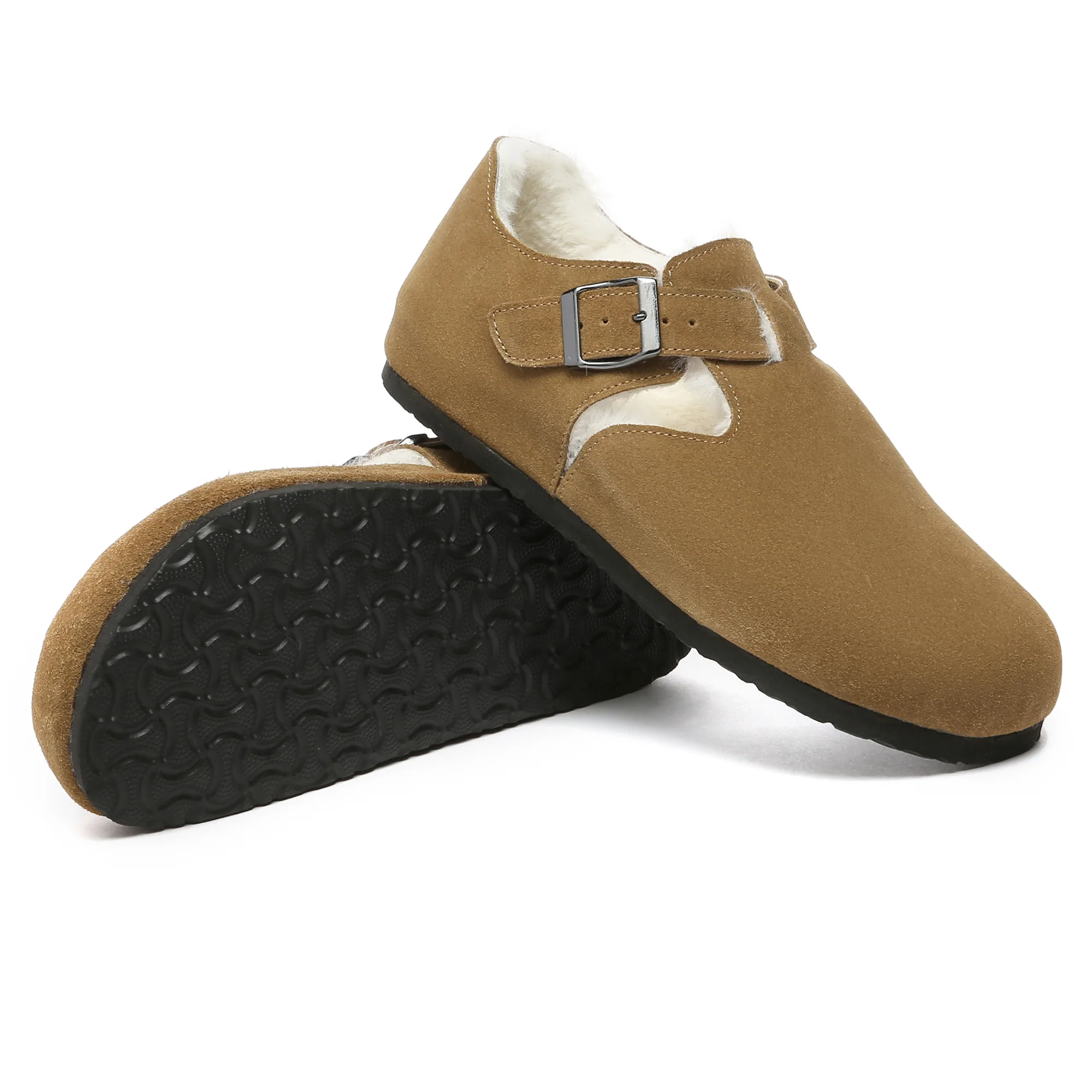 UGG Adjustable Buckle Clog Slippers - Image 6