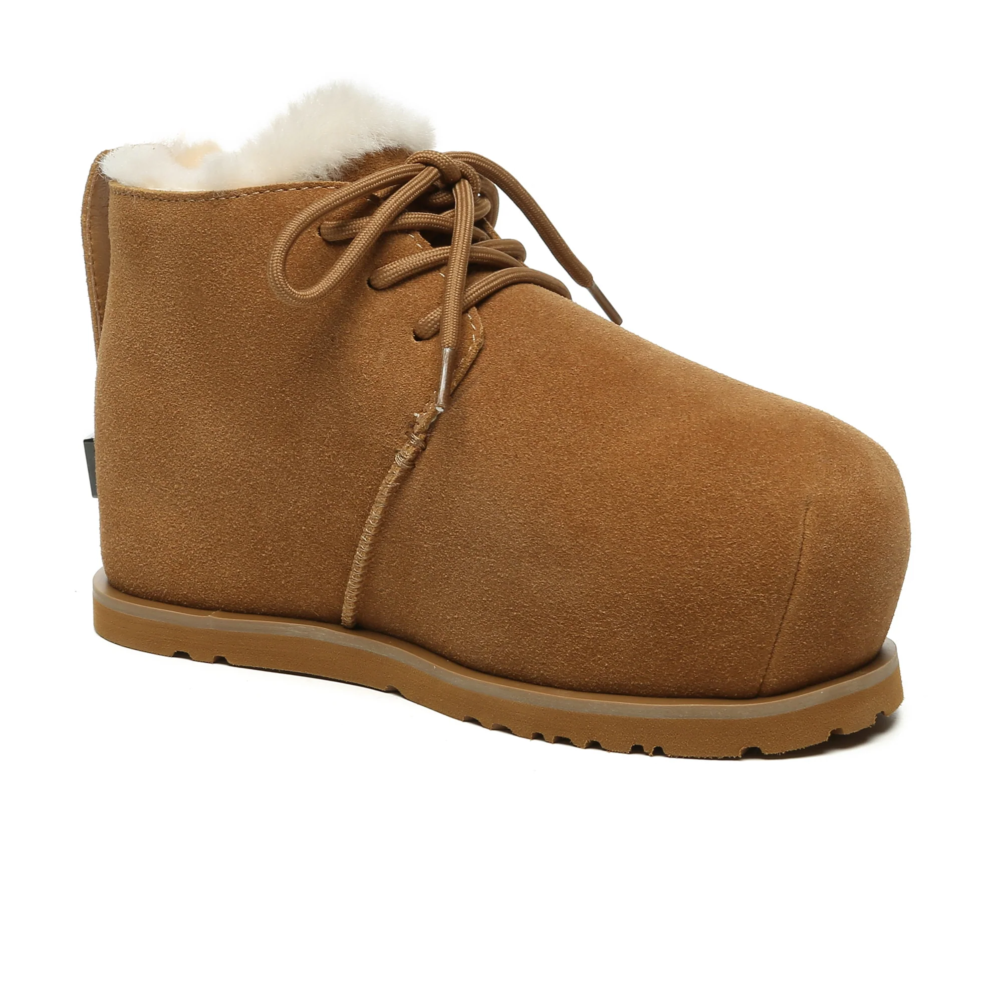 UGG Ankle Lace Up Sheepskin Bred - Image 3