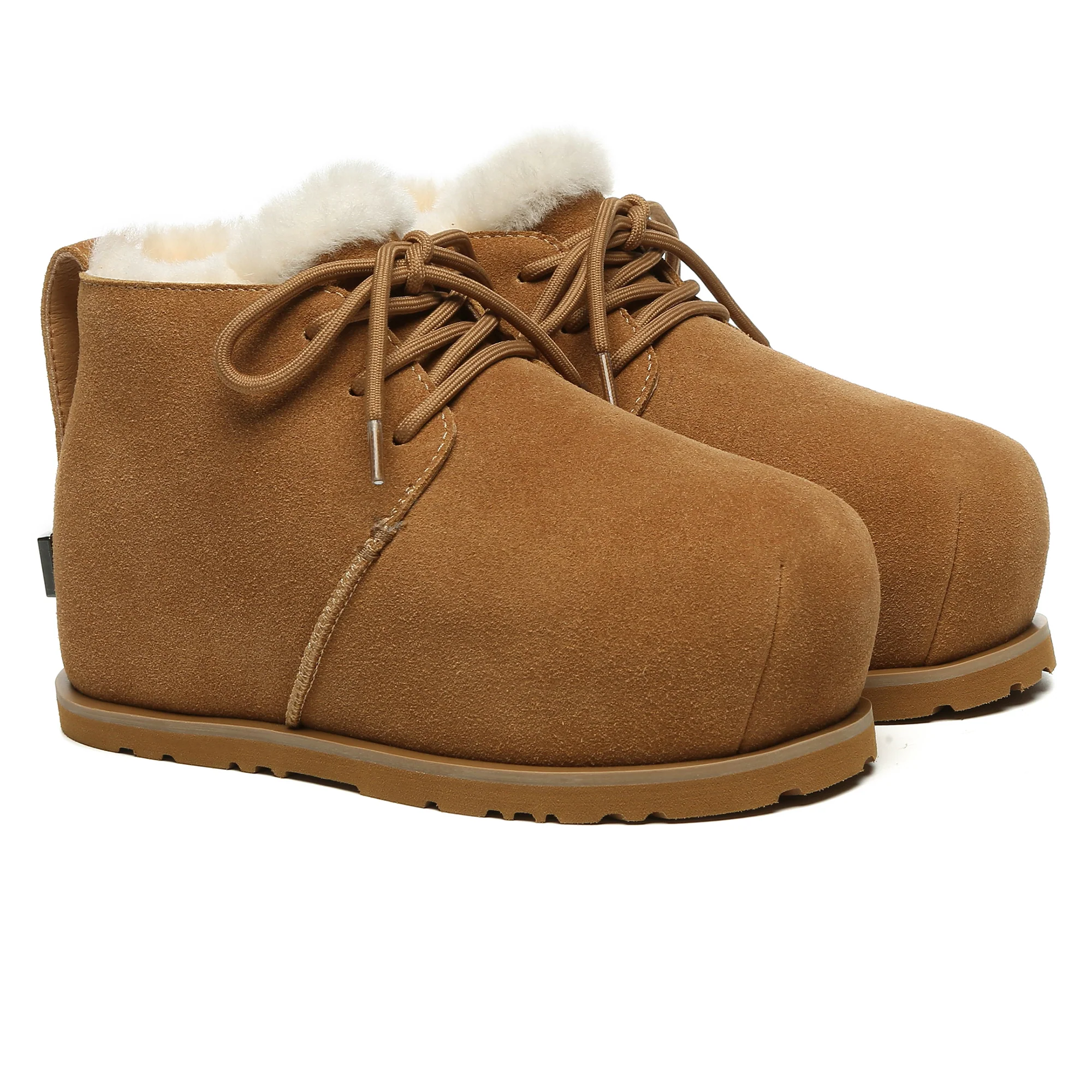 UGG Ankle Lace Up Sheepskin Bred - Image 4