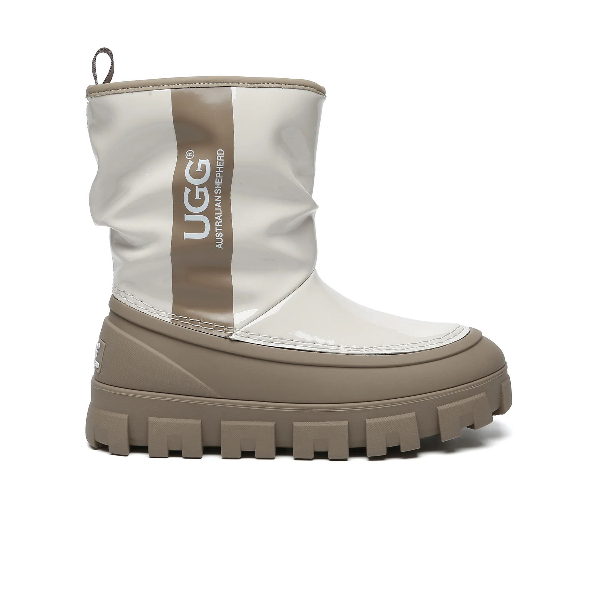 UGG Chunky Sheepskin Rain Boots - Image 6