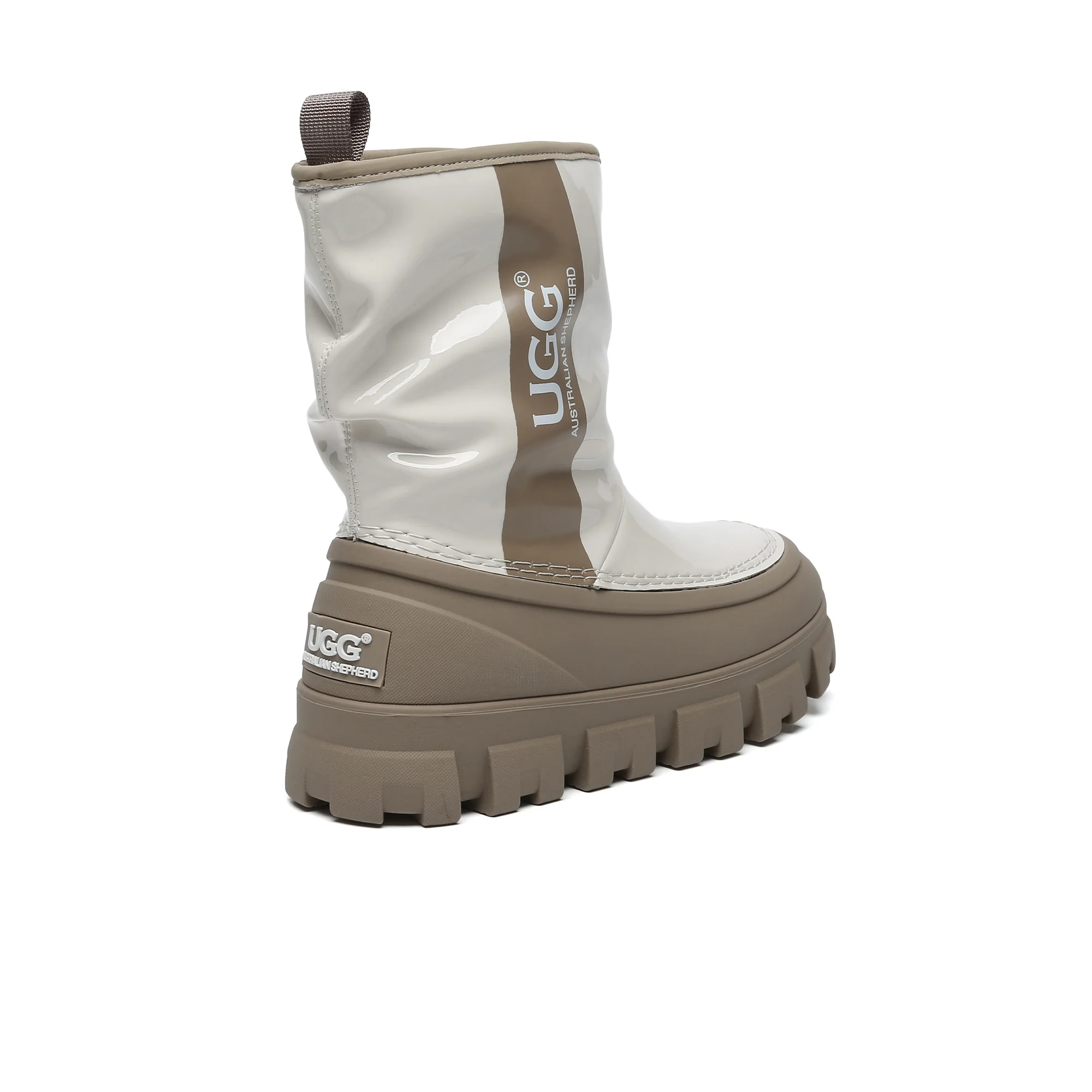 UGG Chunky Sheepskin Rain Boots - Image 7