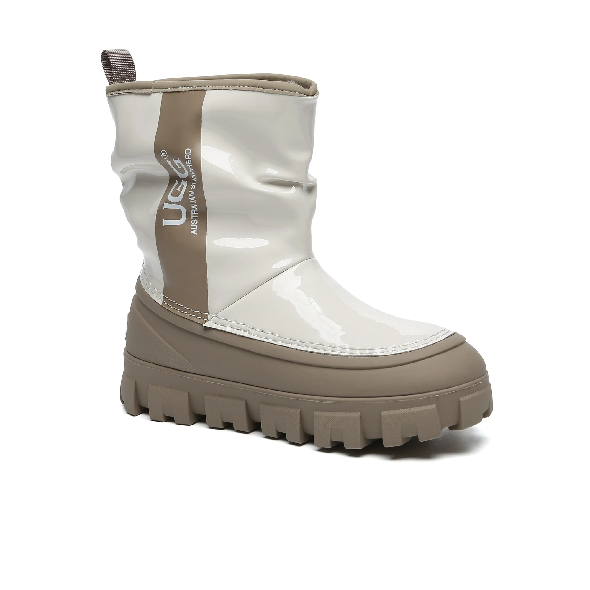 UGG Chunky Sheepskin Rain Boots - Image 8