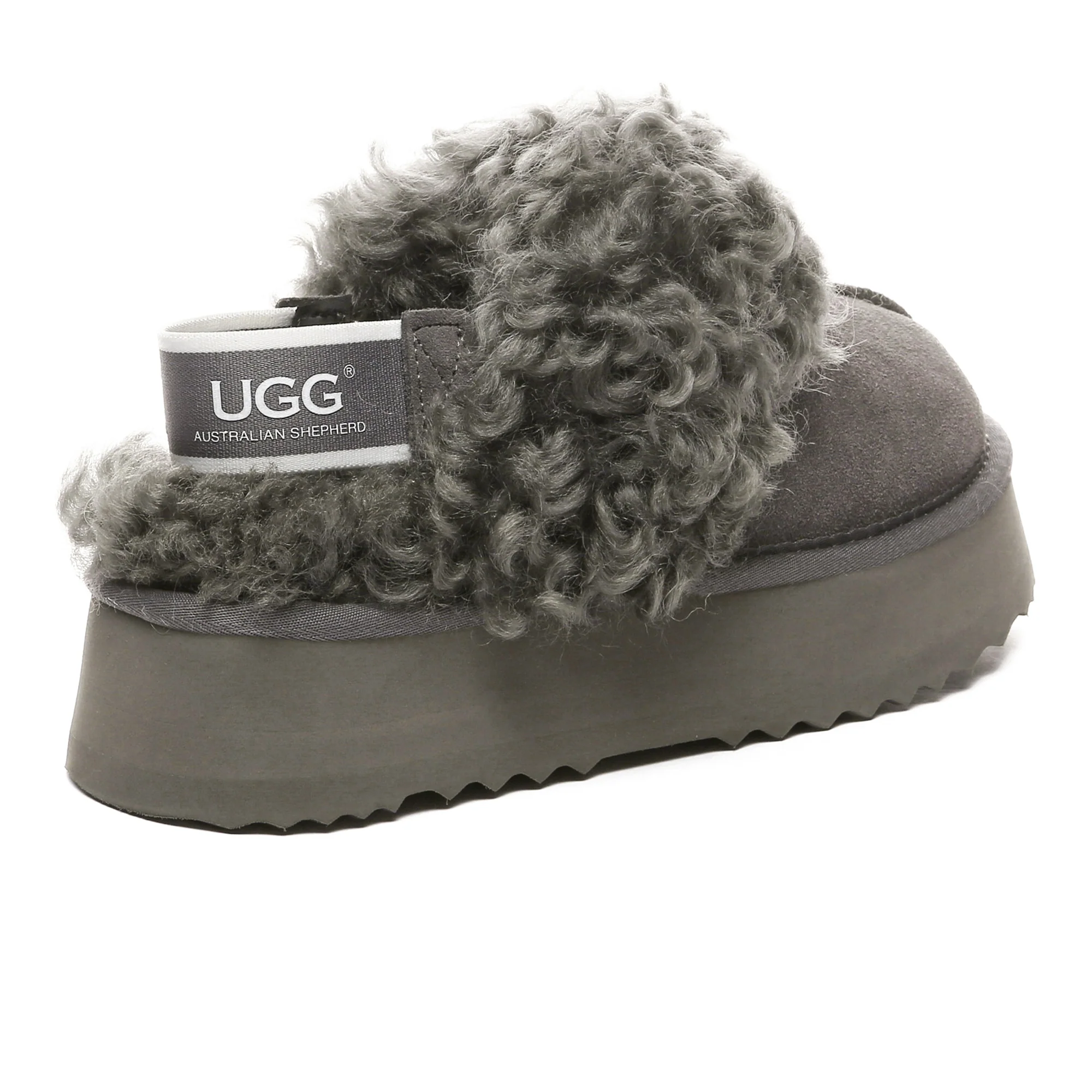 UGG Fuzzy Waffle Slingback Platform Slides - Image 17