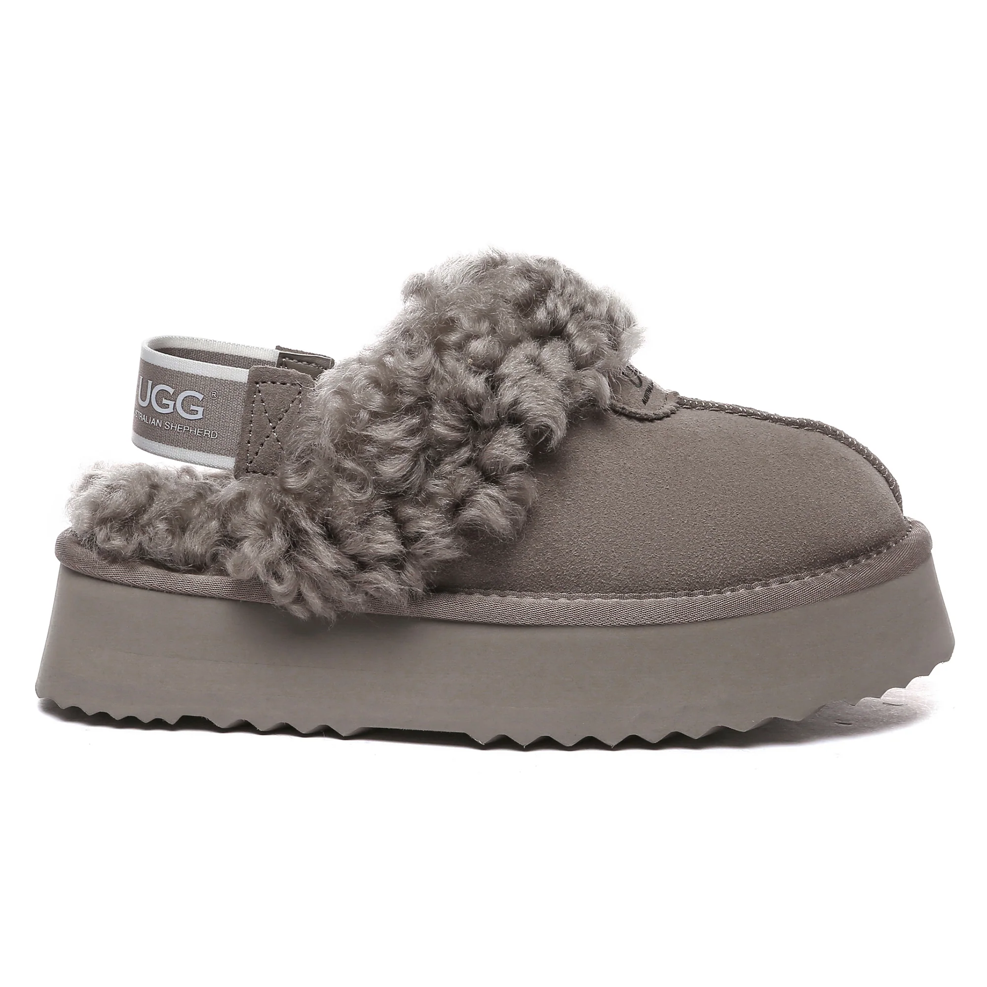 UGG Fuzzy Waffle Slingback Platform Slides - Image 21