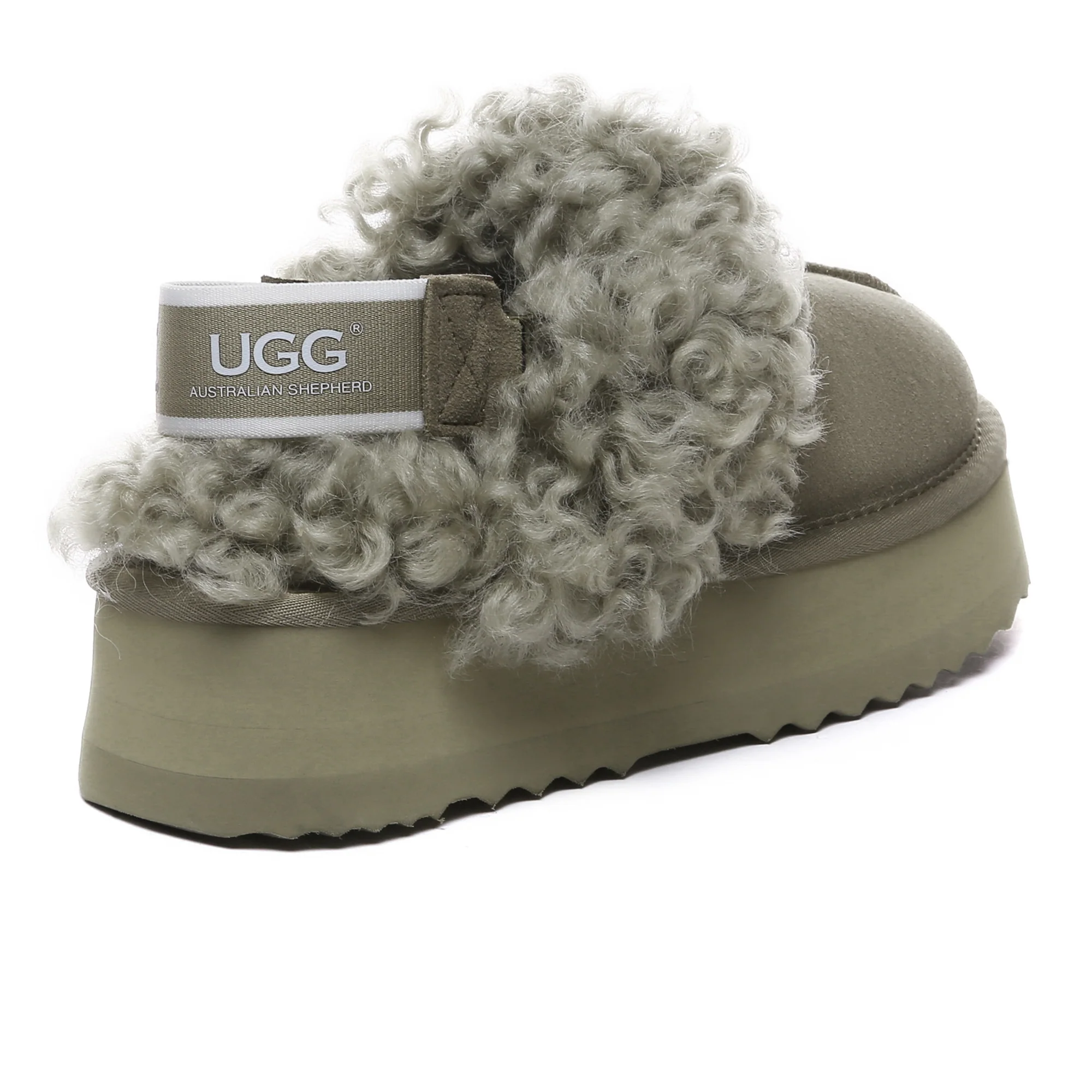 UGG Fuzzy Waffle Slingback Platform Slides - Image 27