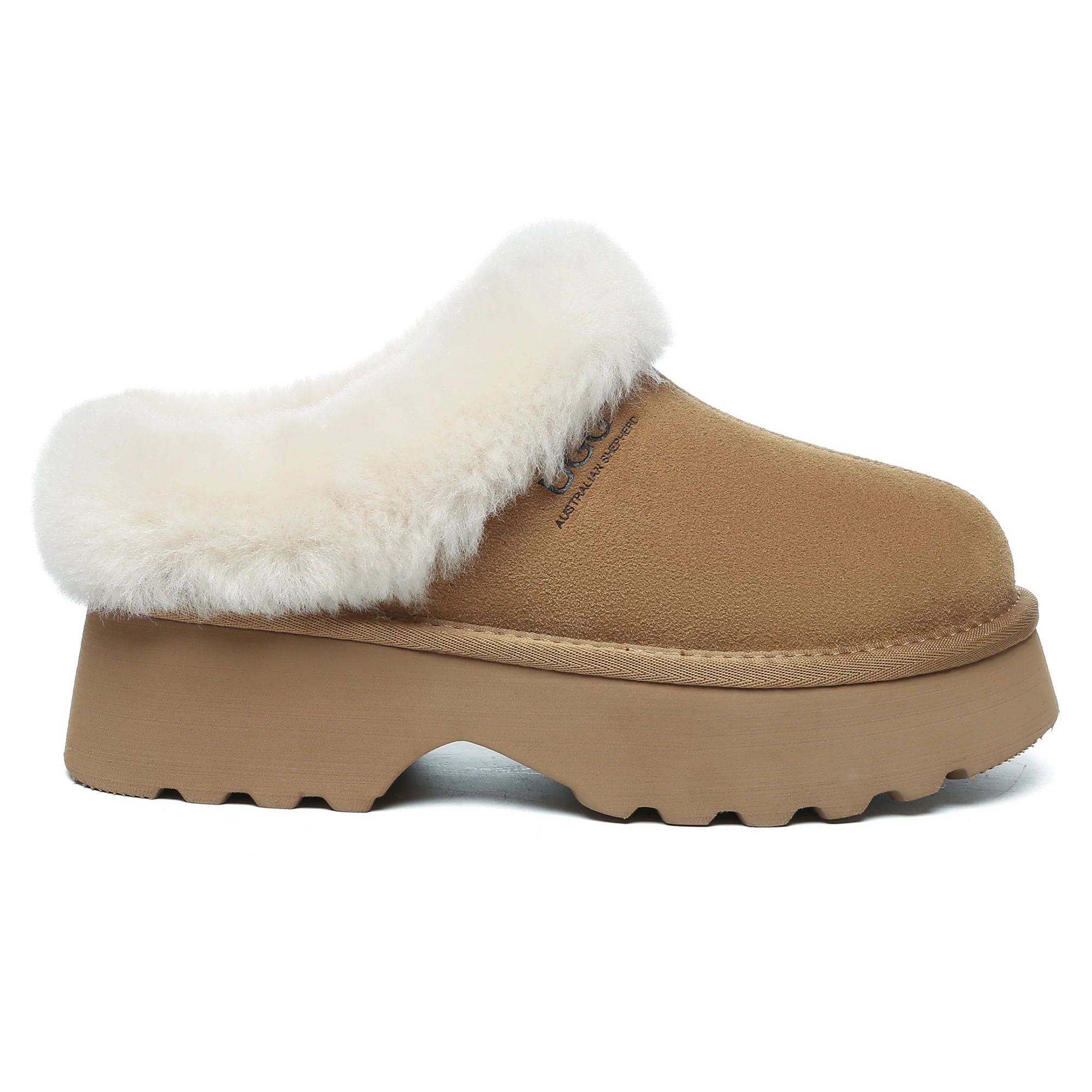 UGG Heel Platform Slippers - Image 6