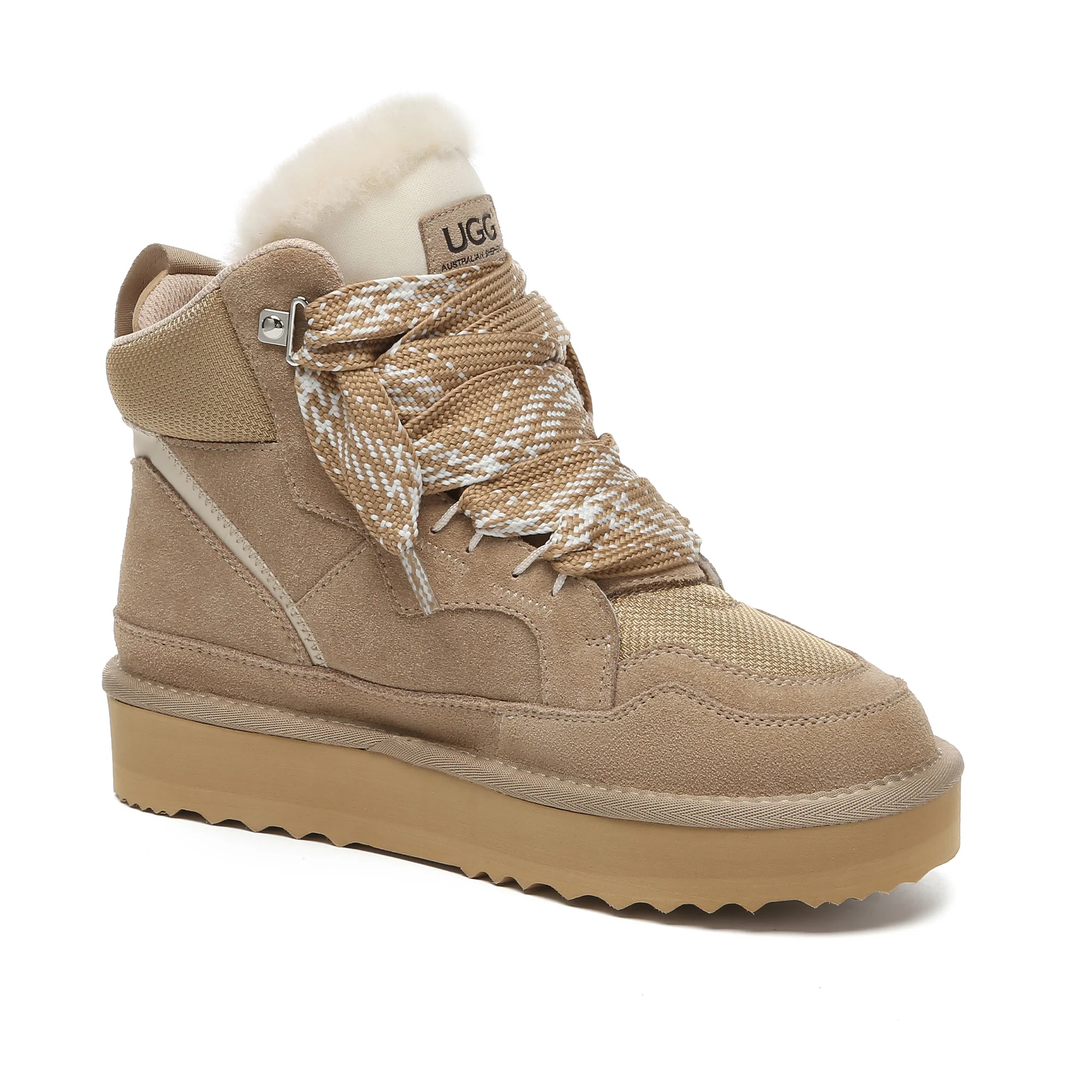 UGG Lace Up Ankle Platform Sneaker - Image 3