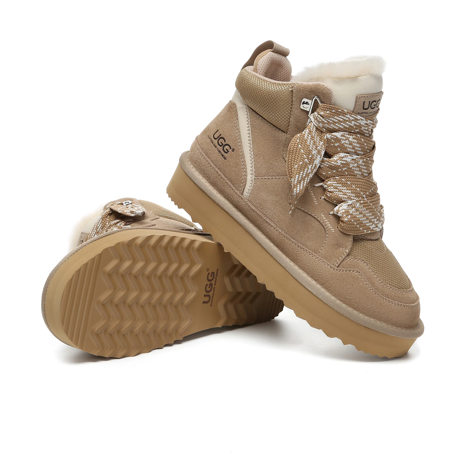 UGG Lace Up Ankle Platform Sneaker - Image 5