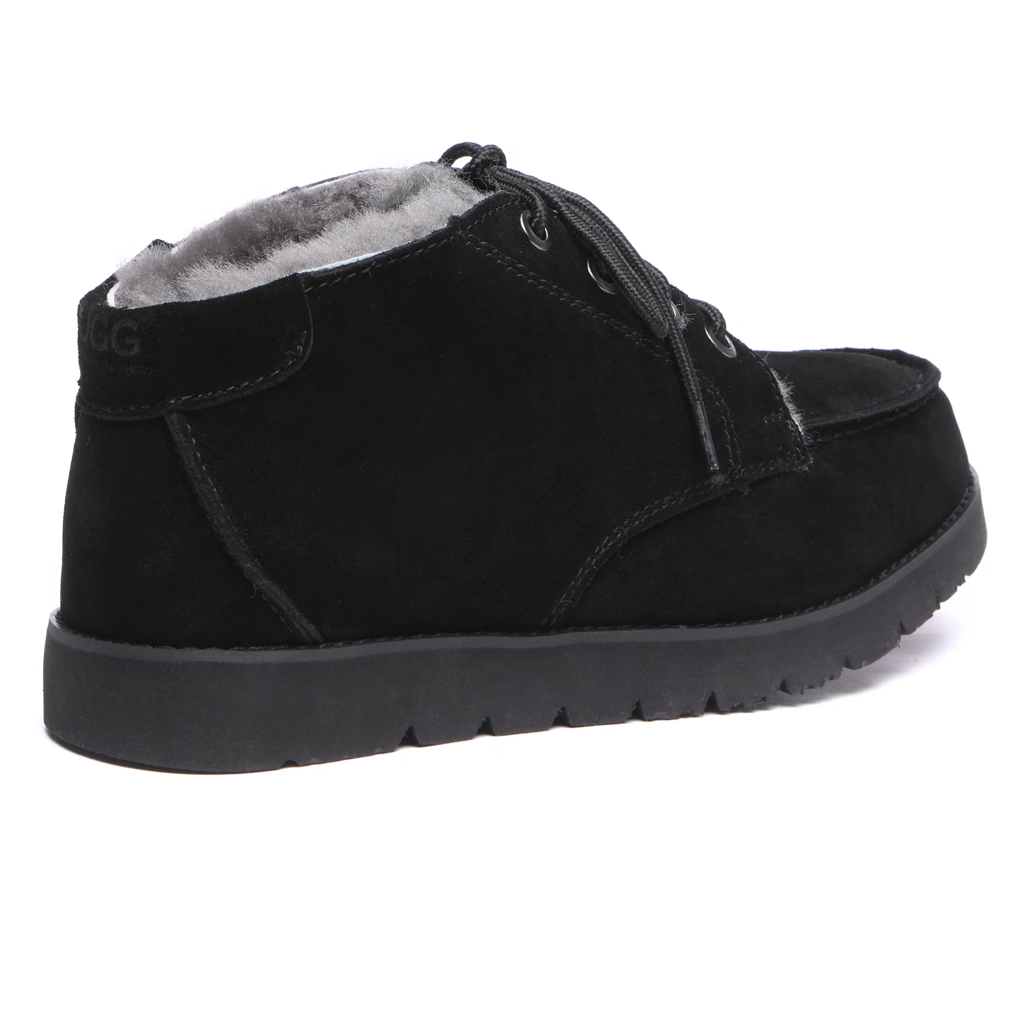 UGG Lace Up Sheepskin Men Ankle Boots - Image 7