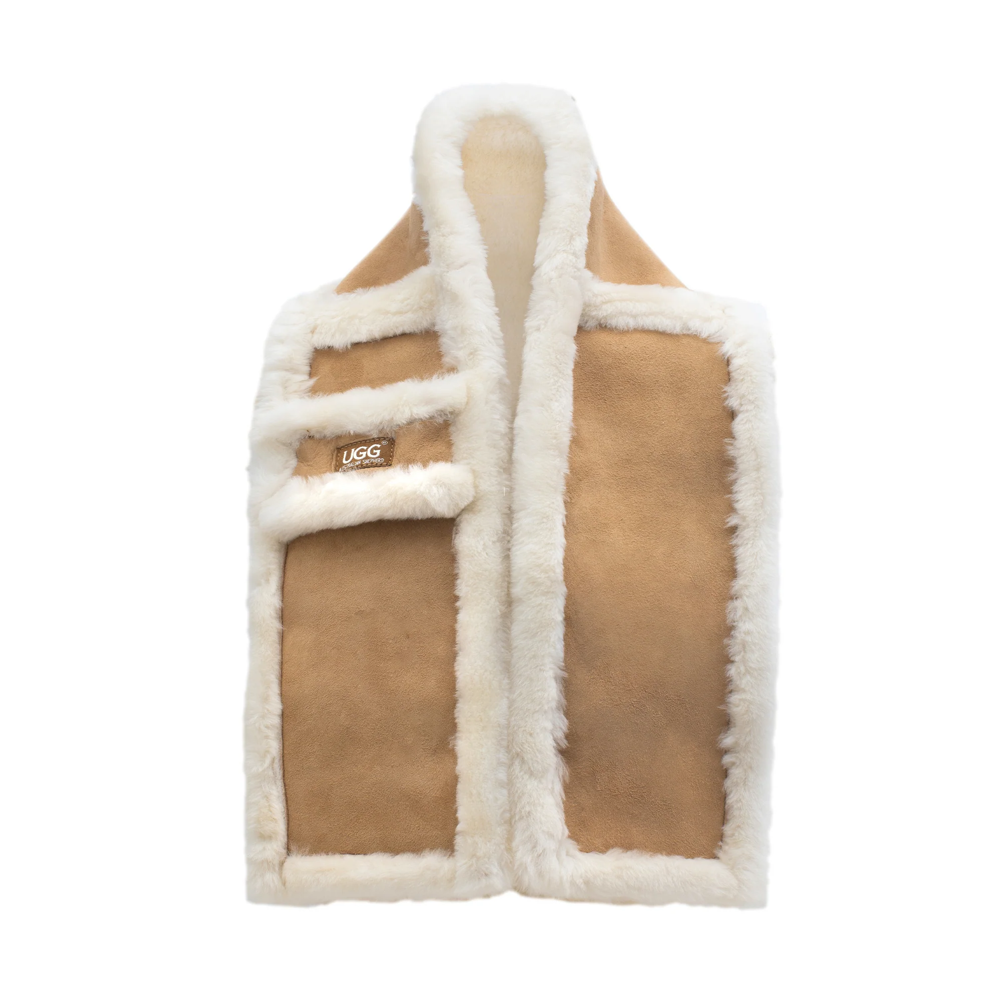 UGG Luxury Sheepskin Scarf - Image 3