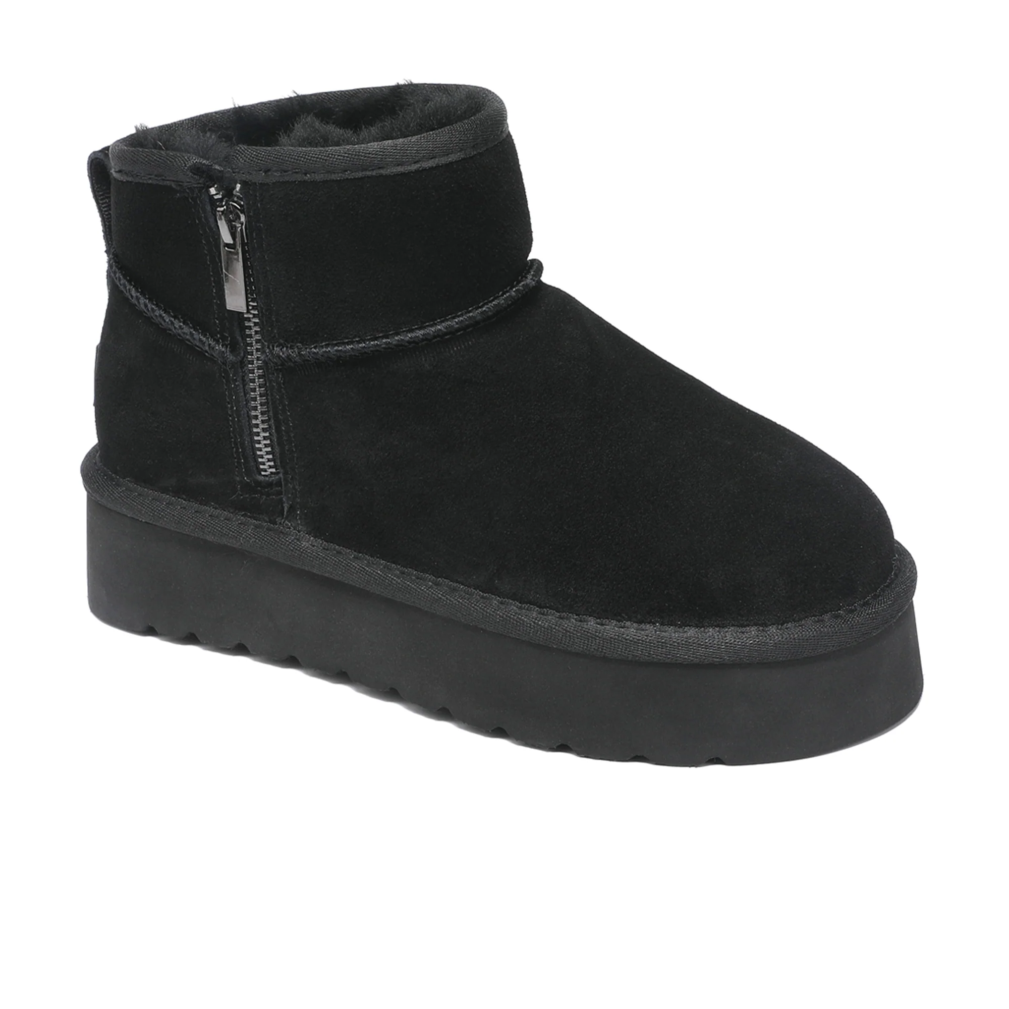 UGG Merino Ultra Mini Zipper Platform Boots - Image 13