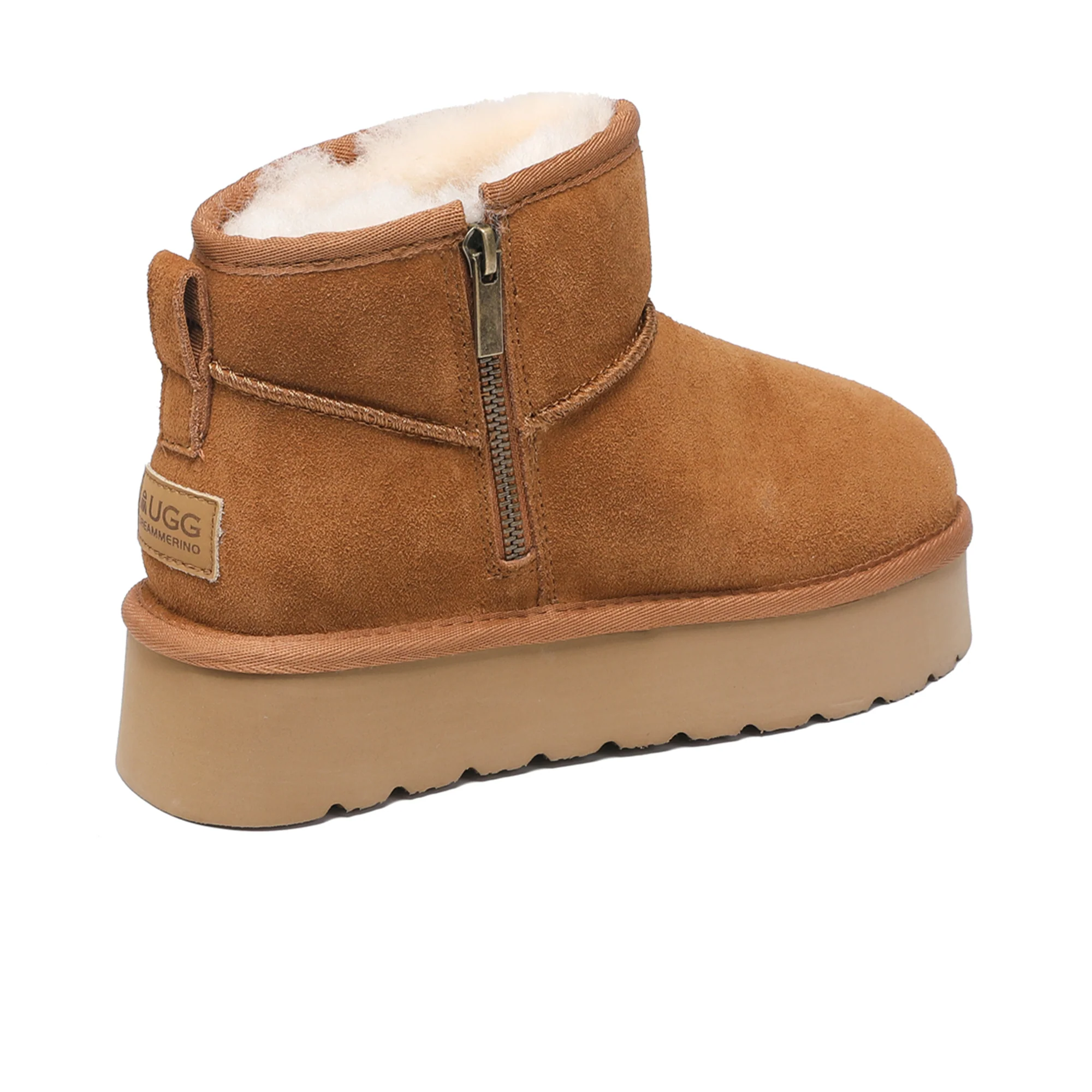 UGG Merino Ultra Mini Zipper Platform Boots - Image 2
