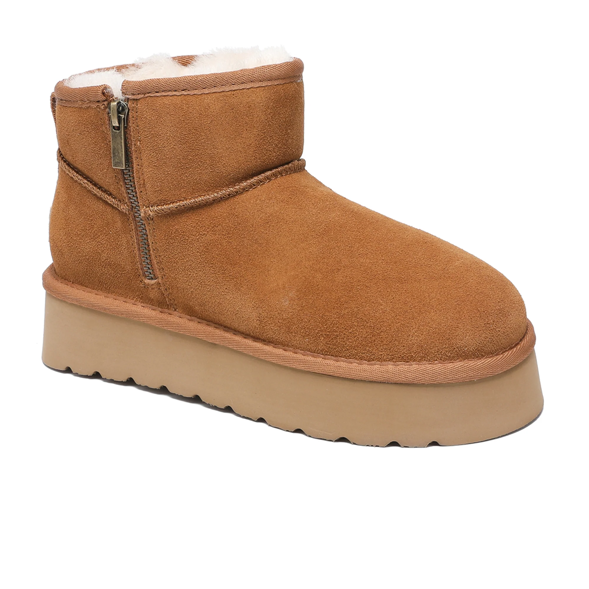 UGG Merino Ultra Mini Zipper Platform Boots - Image 3