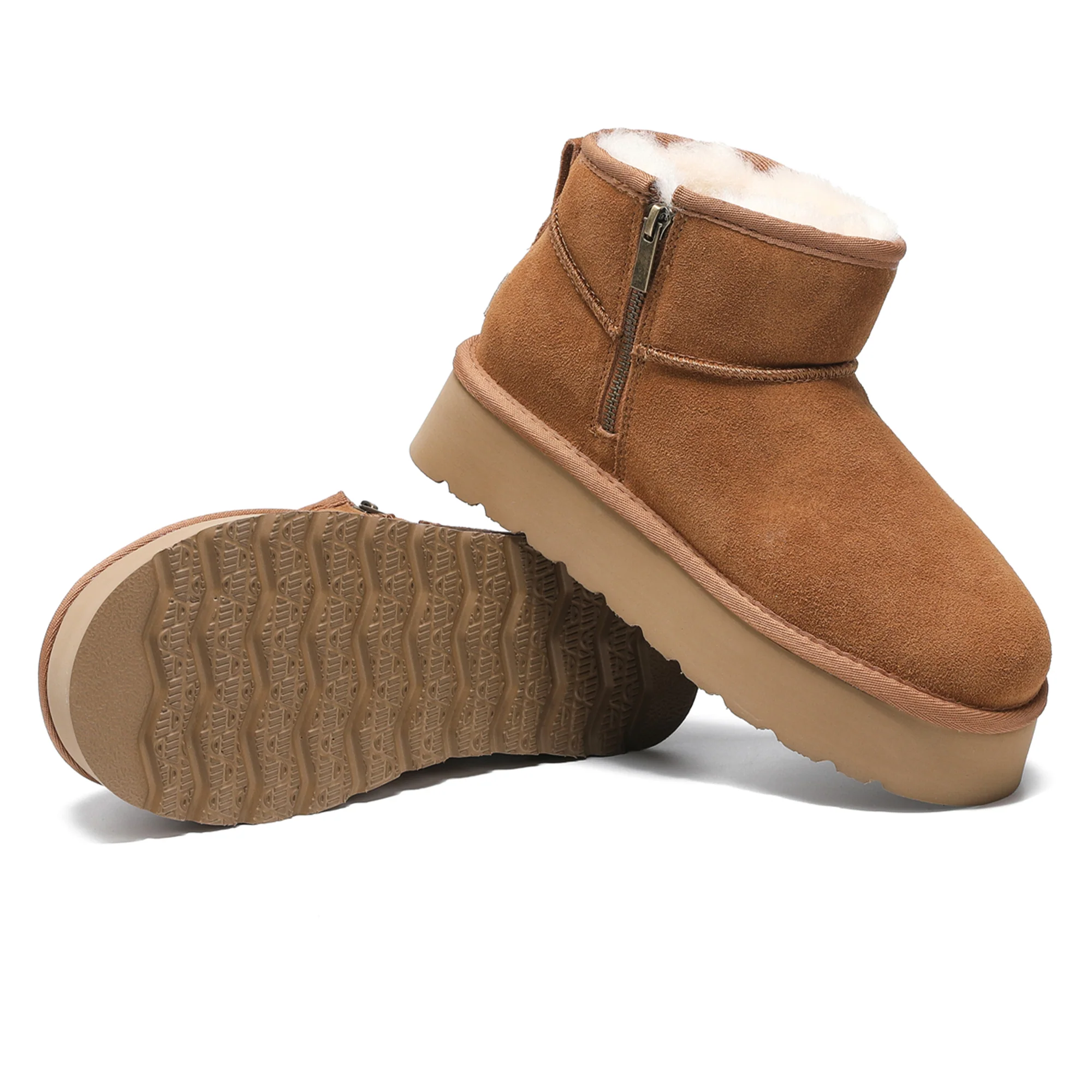 UGG Merino Ultra Mini Zipper Platform Boots - Image 5